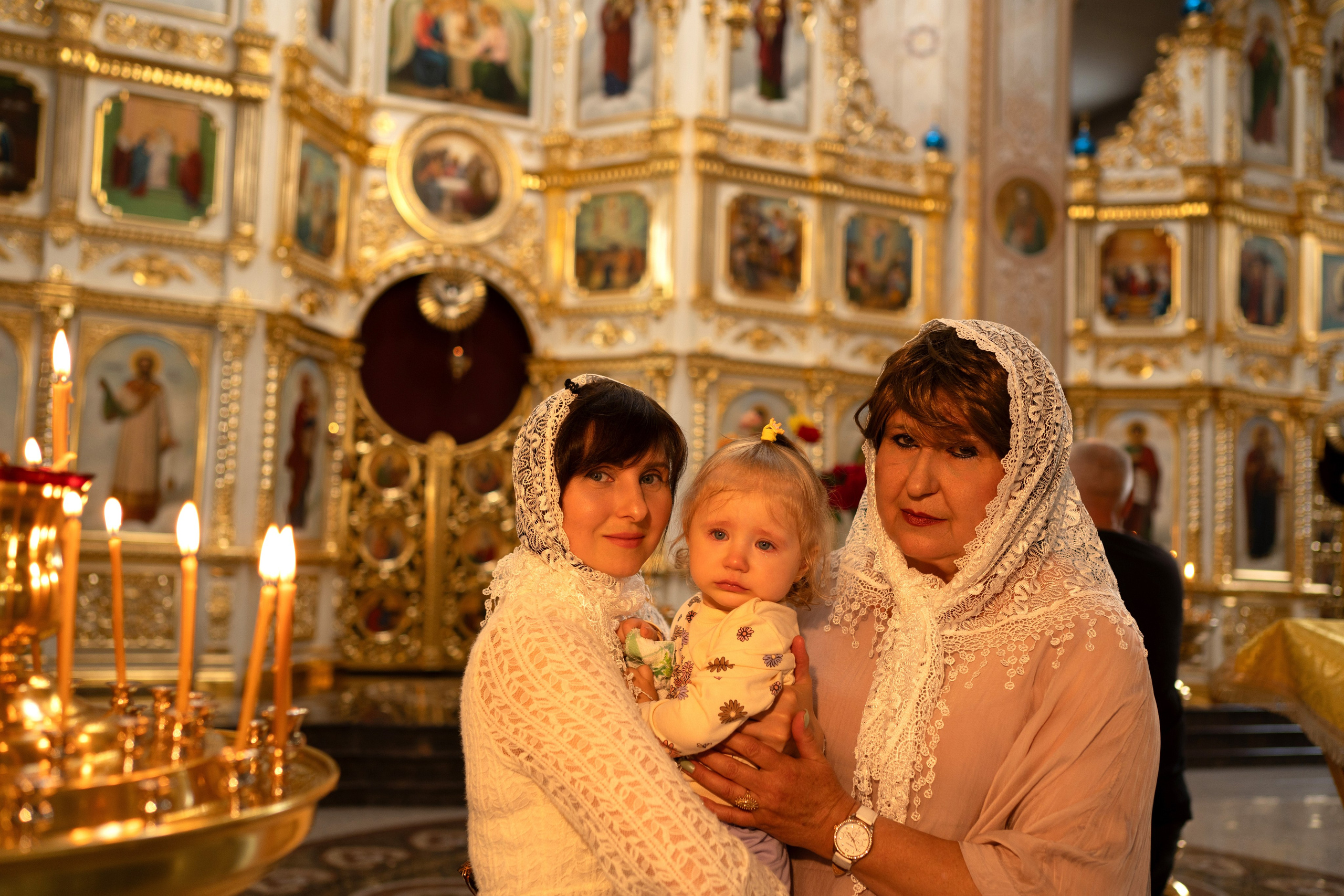 Таинство крещения Екатерины