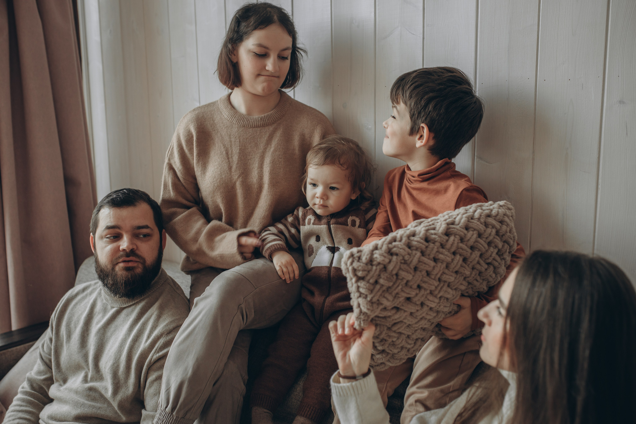 Сергеевы. Фотограф Ксюша Белоносова