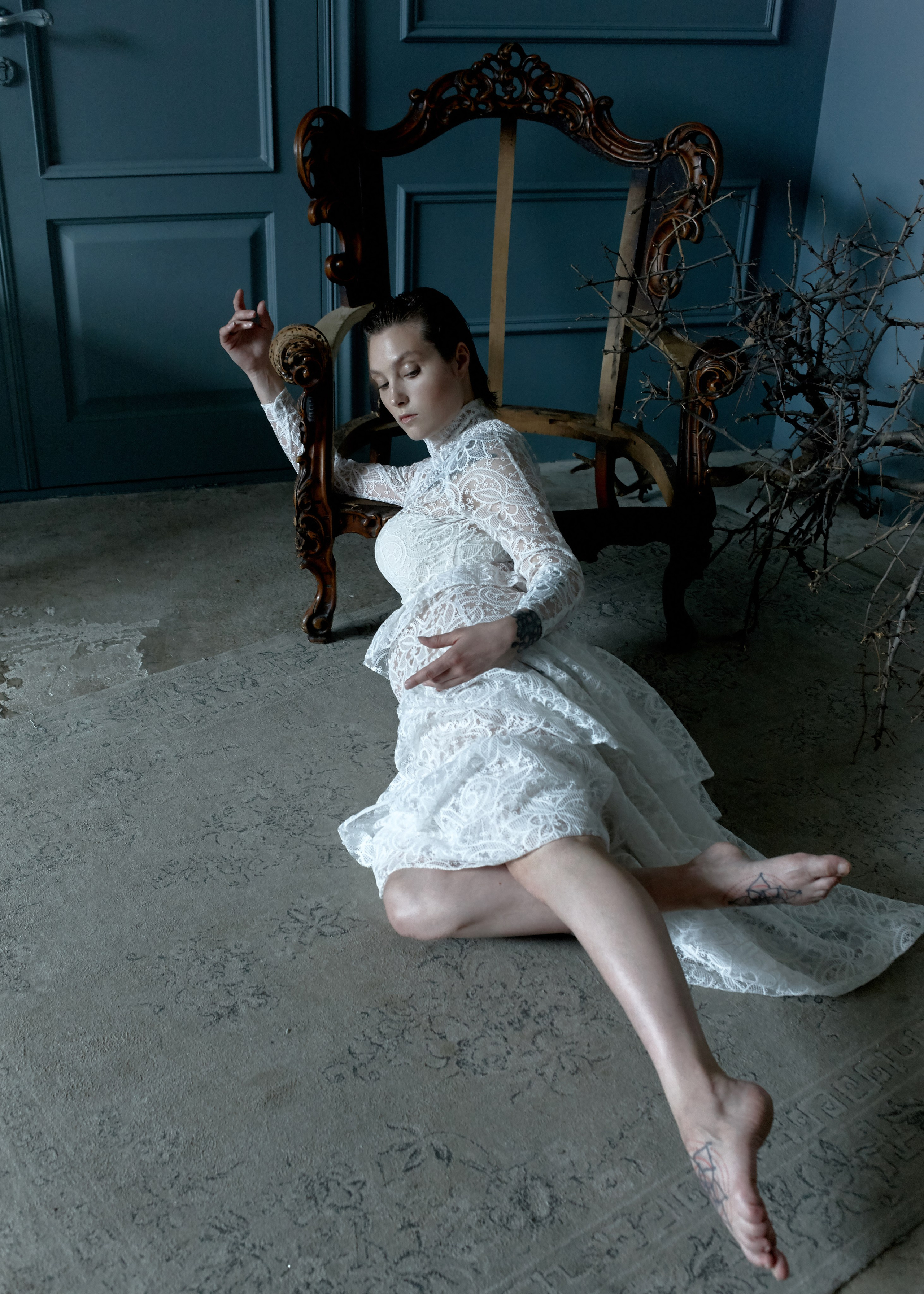 Yulia pregnancy. Фотограф Sasha Saunder