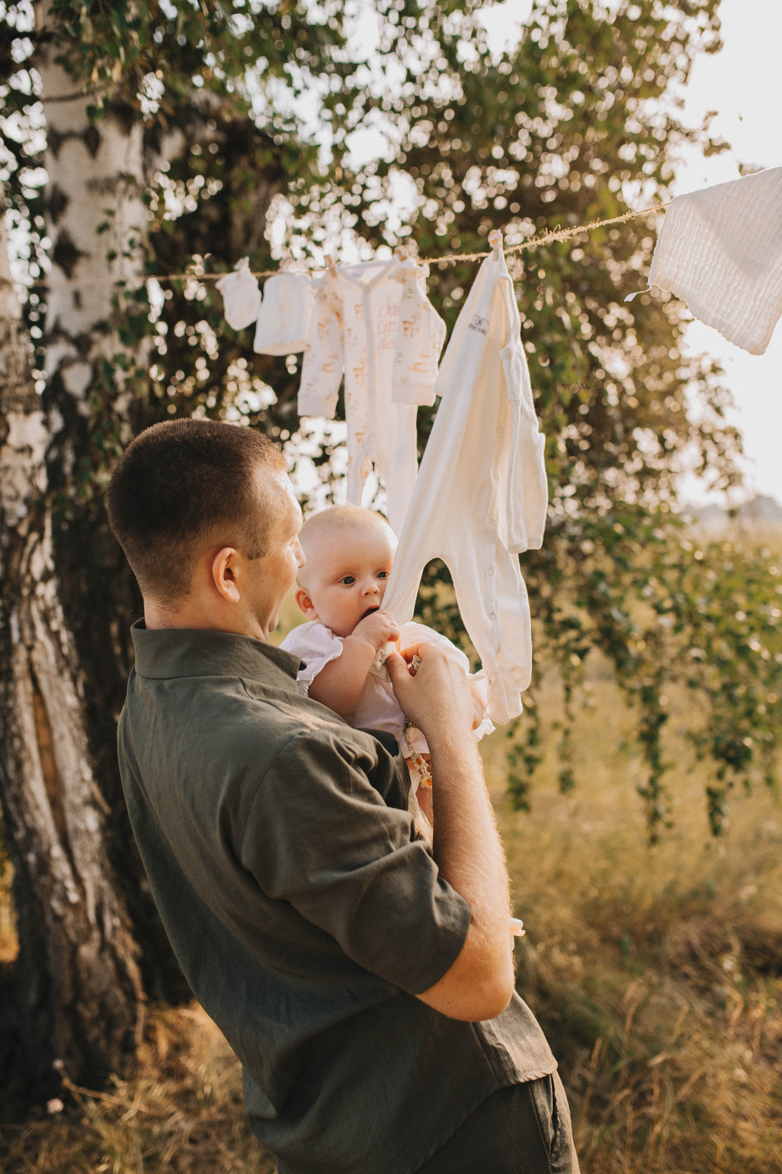 Семейный вечер в деревне. Свадебный фотограф Новосибирск