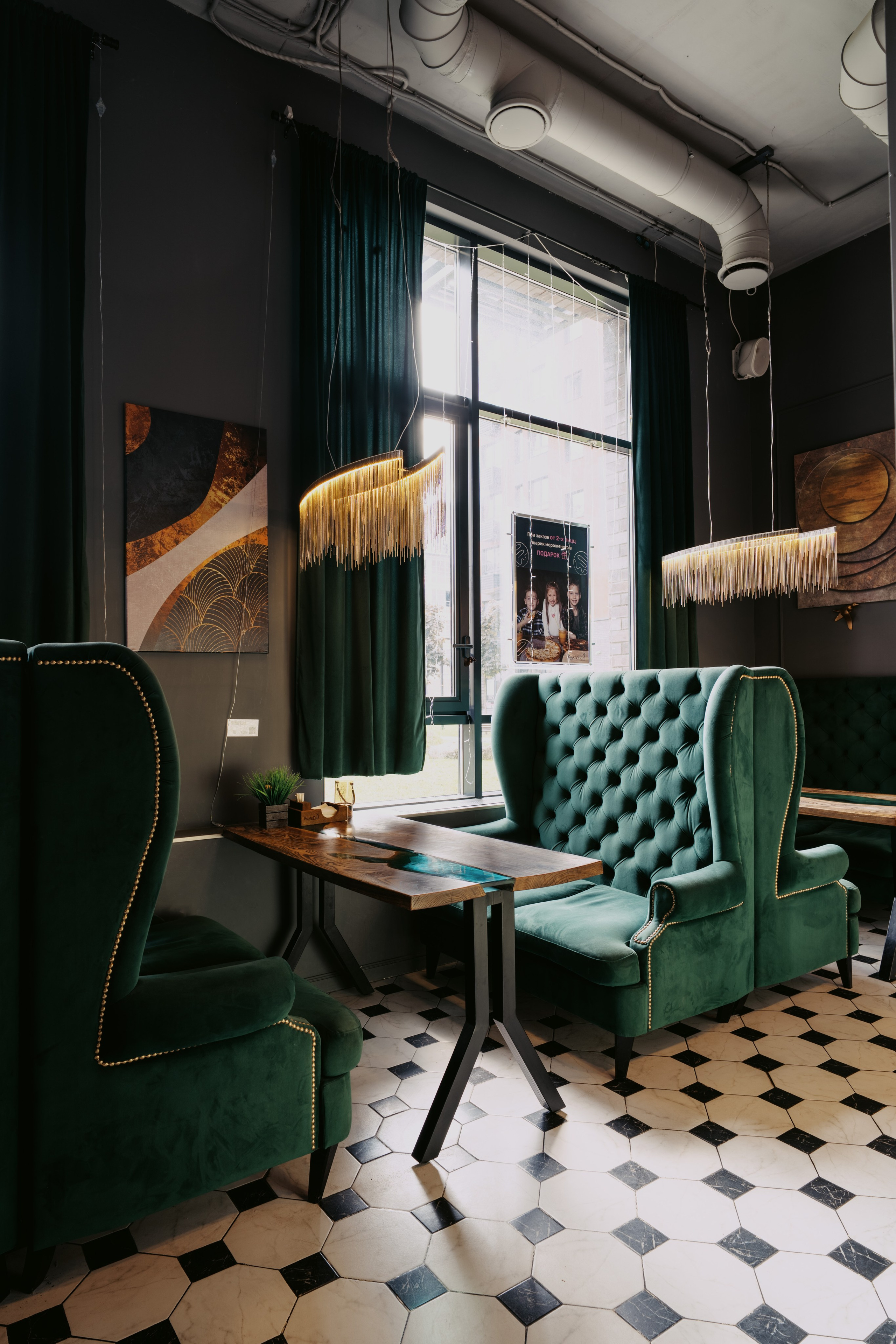 Ресторай. Интерьерный фотограф. Москва. Данил Новиков