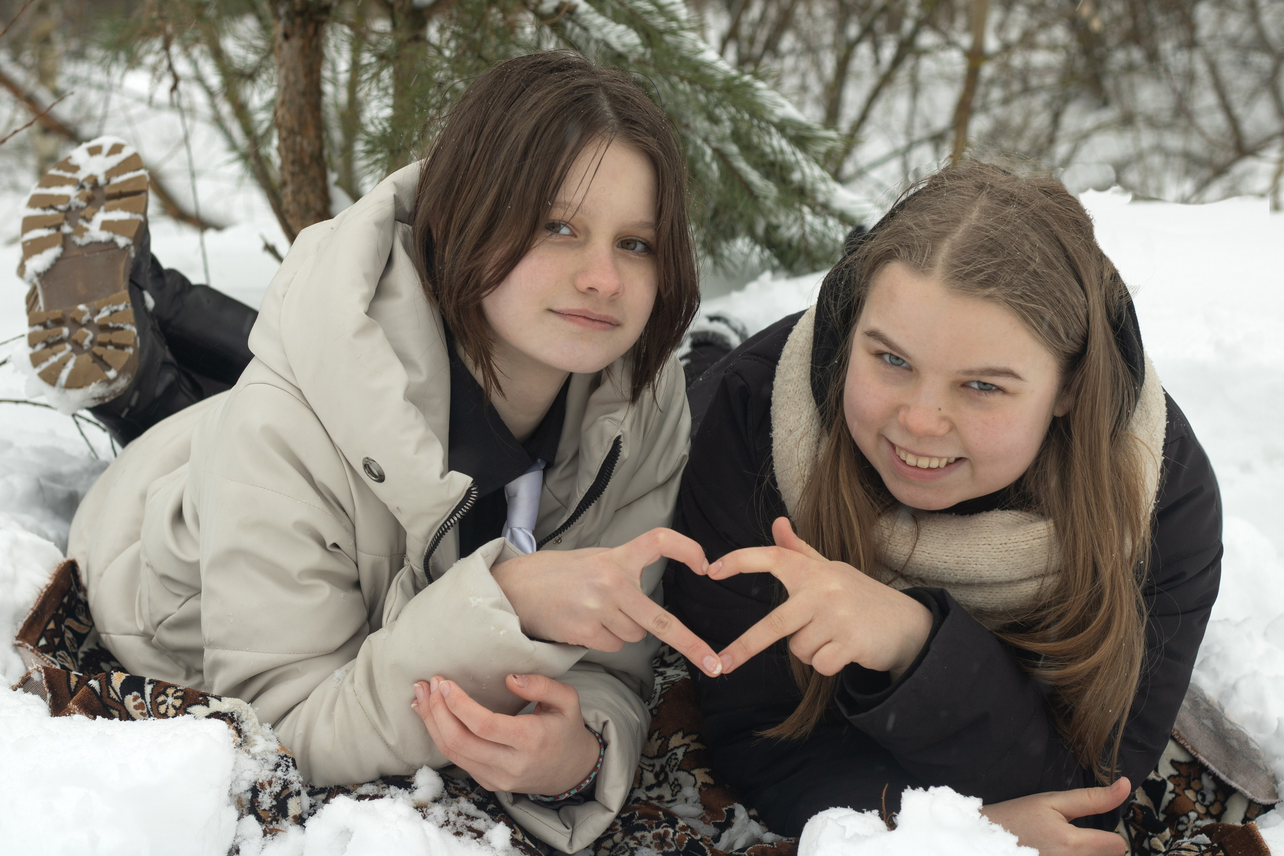 Даша, Кима, Лида и Амур. Катя Попова|ЛайфСтайл фотограф