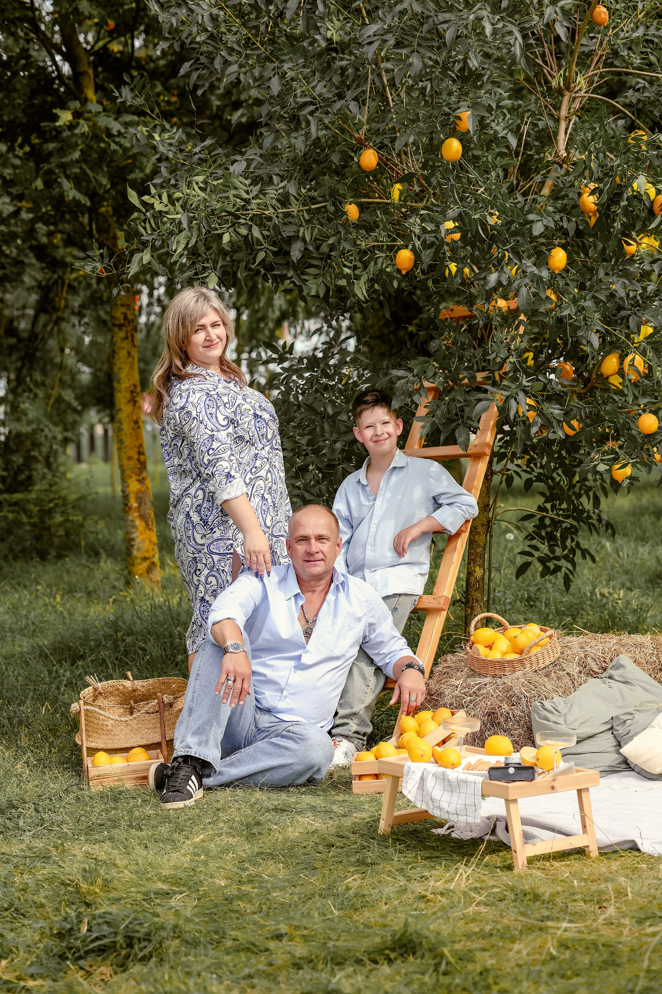 Марина с семьей. Фотограф Гавриленко Светлана