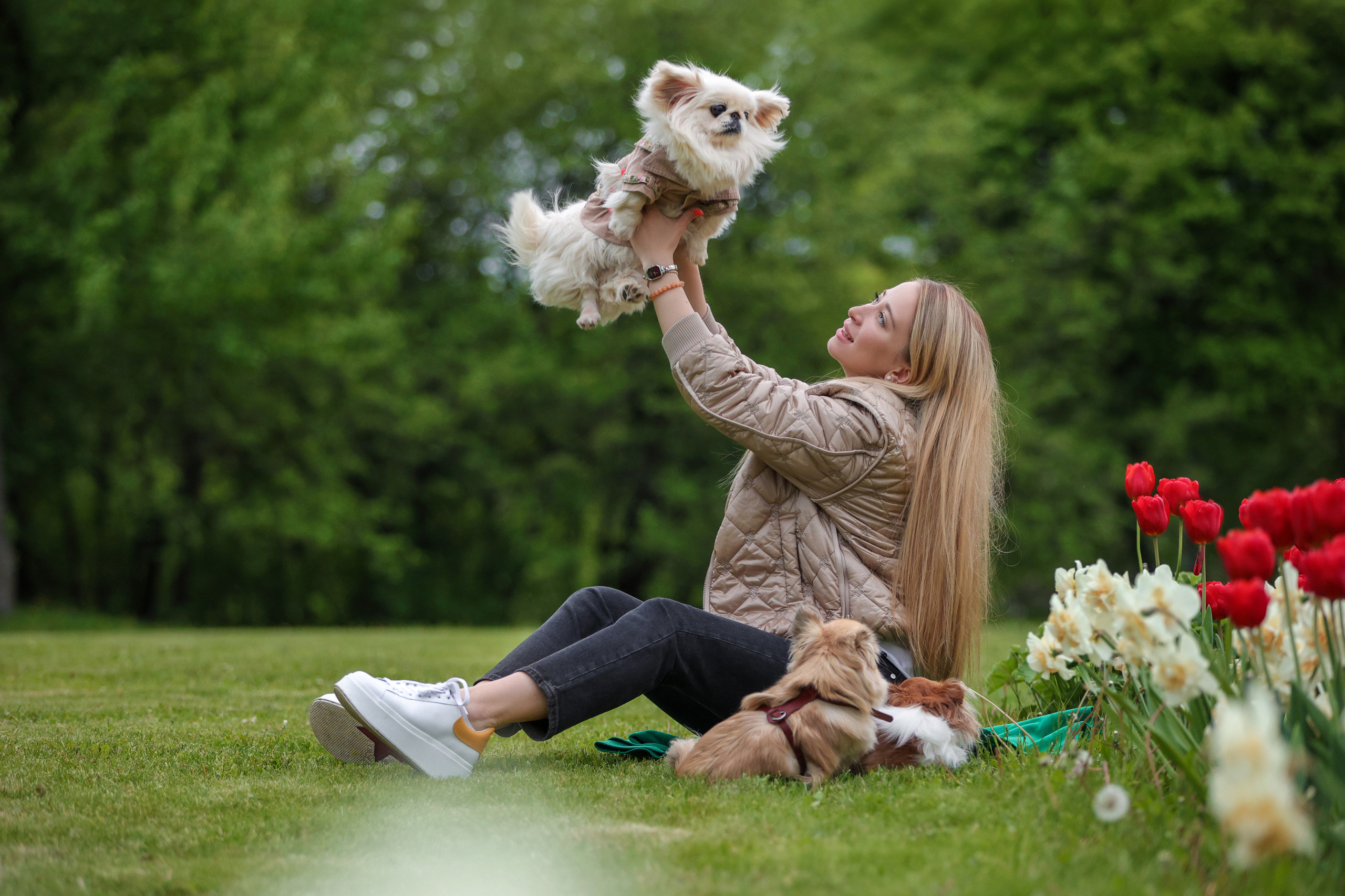 Фотографии в движении. Семейный фотограф-анималист Ирина Андреева