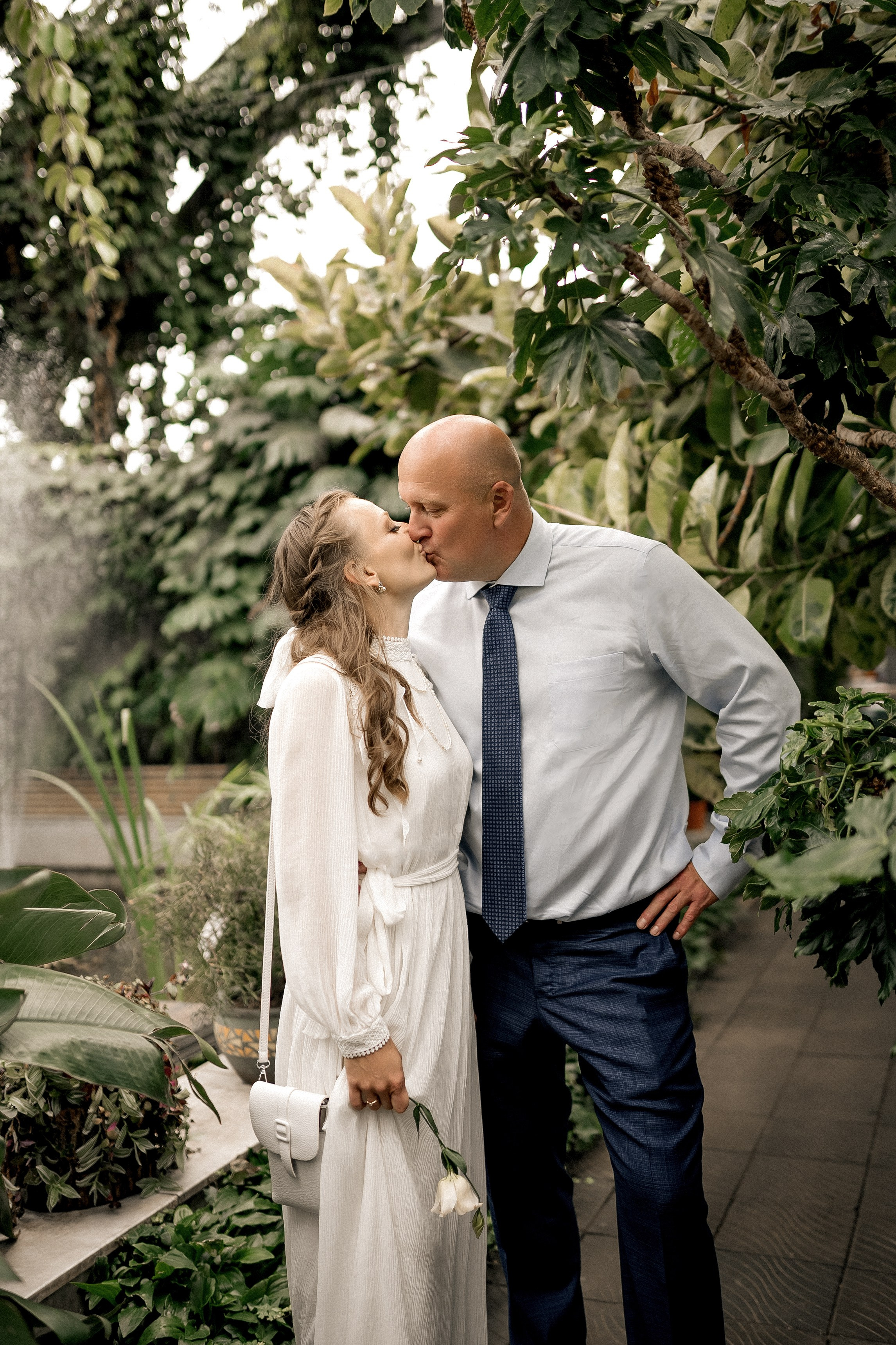 Свадебная фотосессия оранжерее. Анастасия Кузнецова — фотограф в Санкт-Петербурге