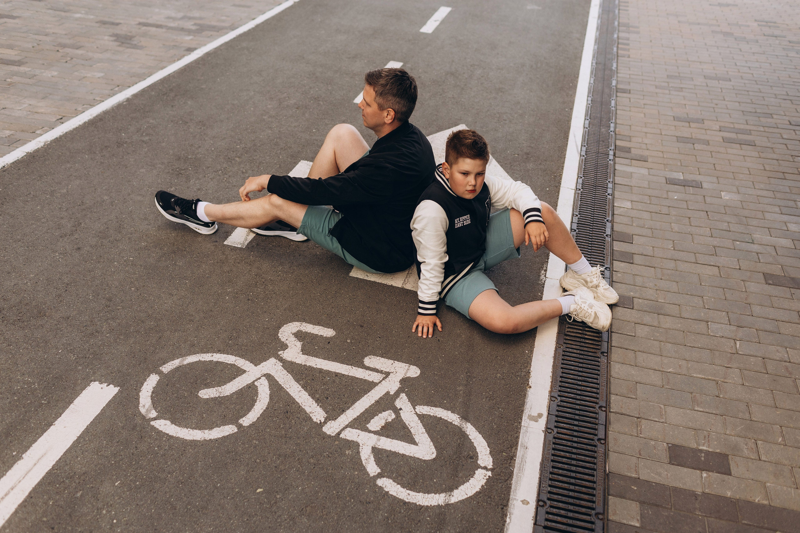 Папа и сын. Семейная съемка — это красивый способ признаться своей семье в любви