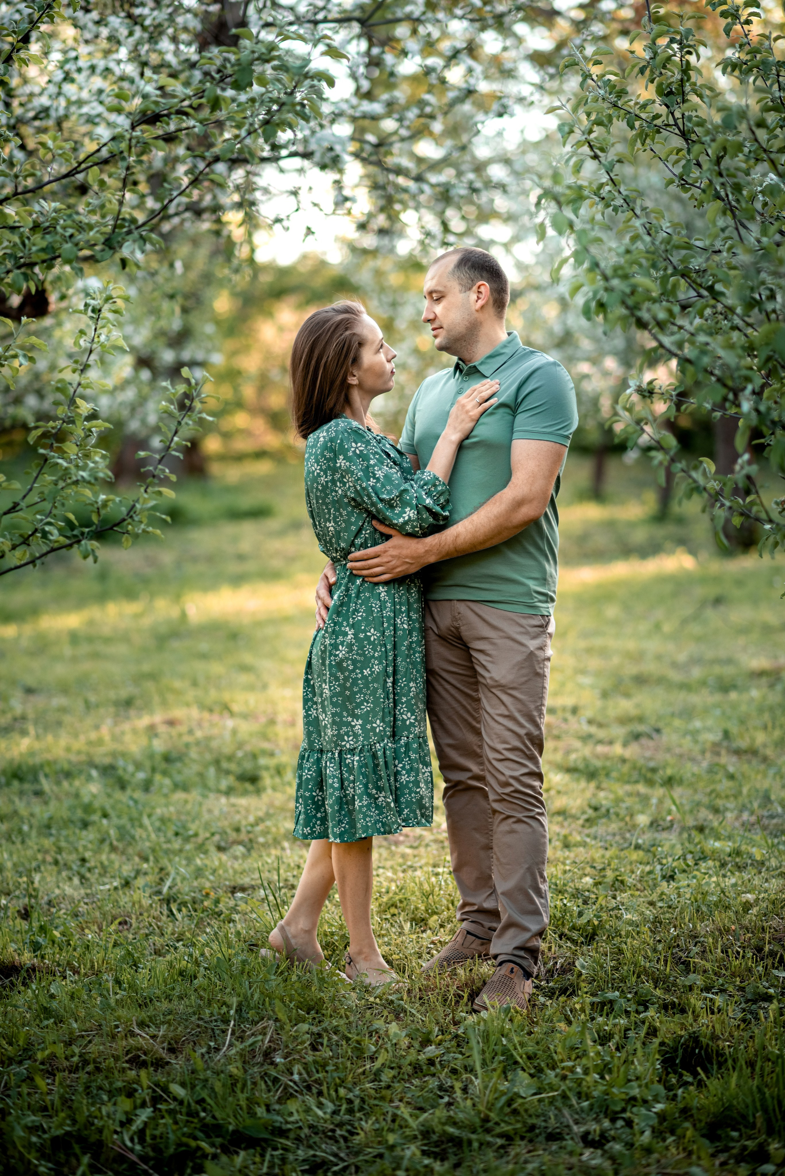 Семейная фотосессия в цветении. Ясная Поляна. Семейный и детский фотограф в Туле Светлана Воронкова