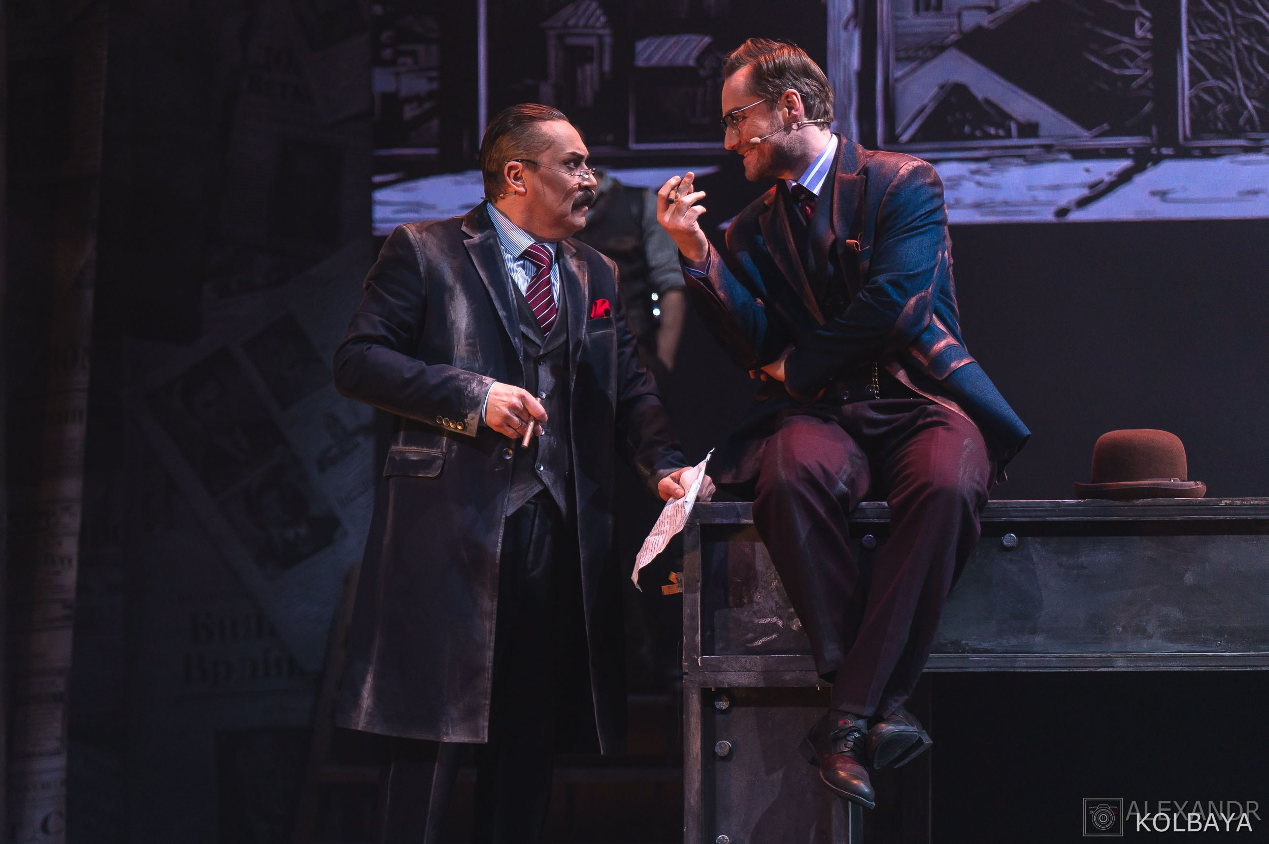 Фотографии со спектакля «Однажды в городе N». Концертный и театральный репортажный фотограф в Москве Александр Колбая