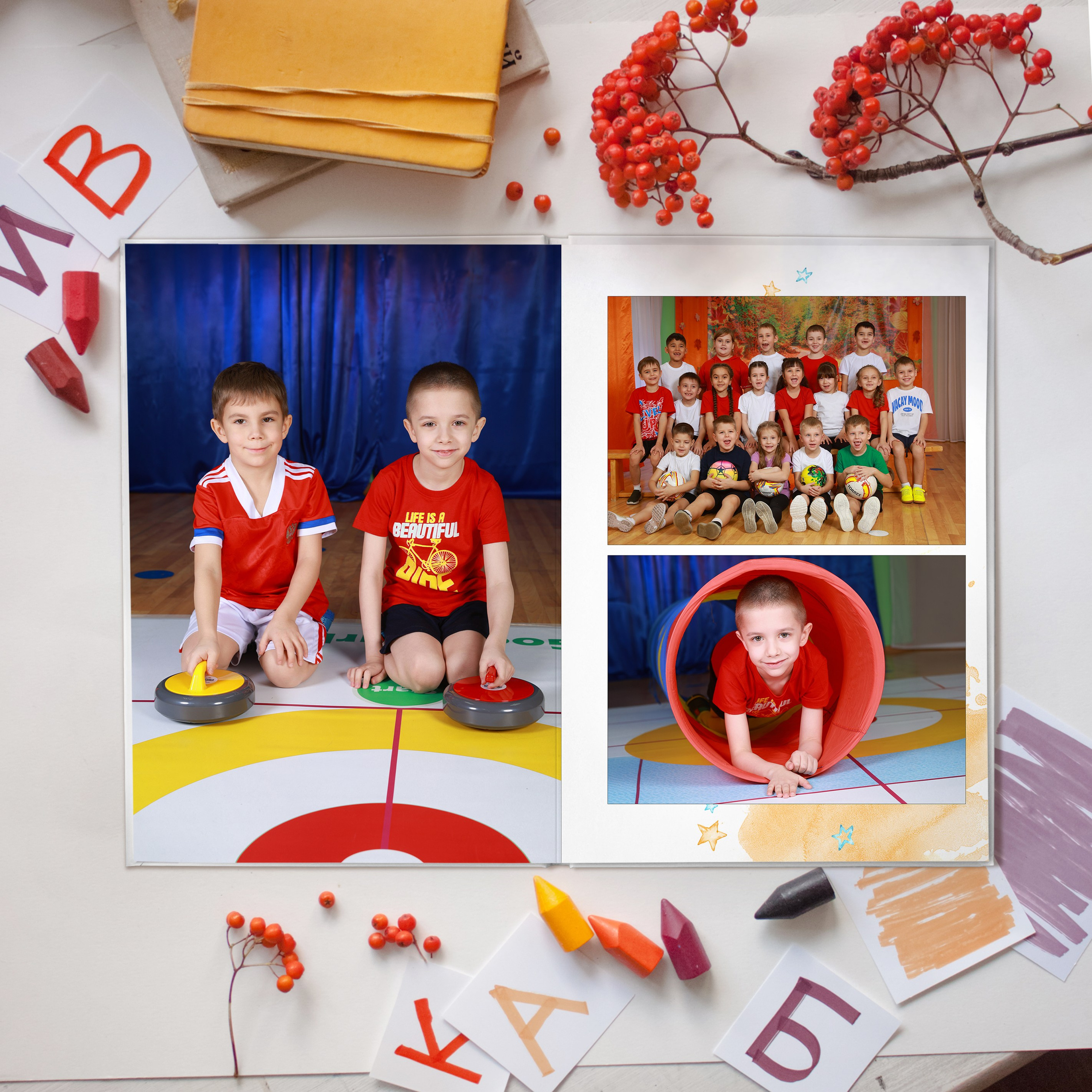 Дизайн альбома для детского сада