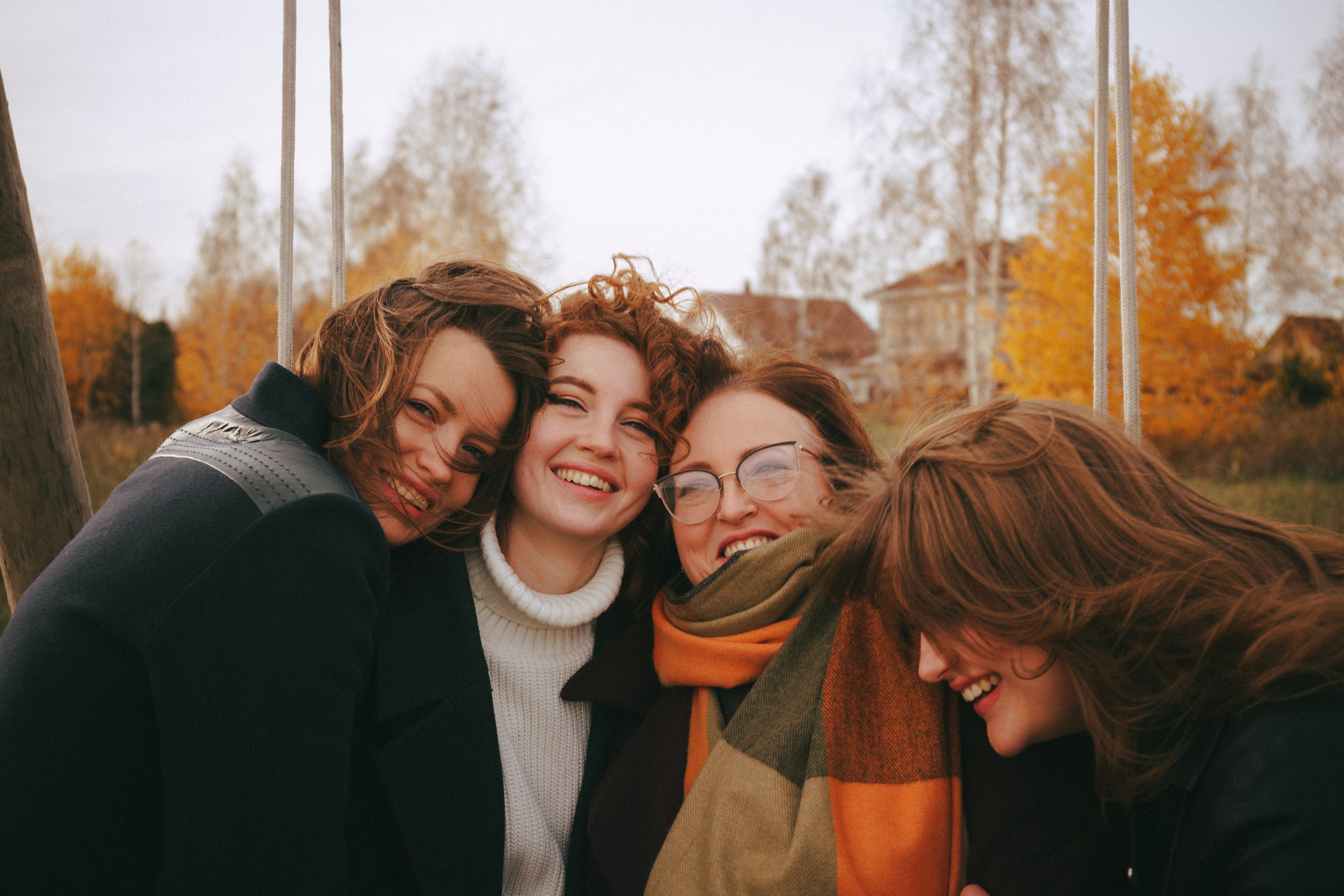 Рыжая осень. Свадебный и портретный фотограф в Новосибирске Любовь Исакова
