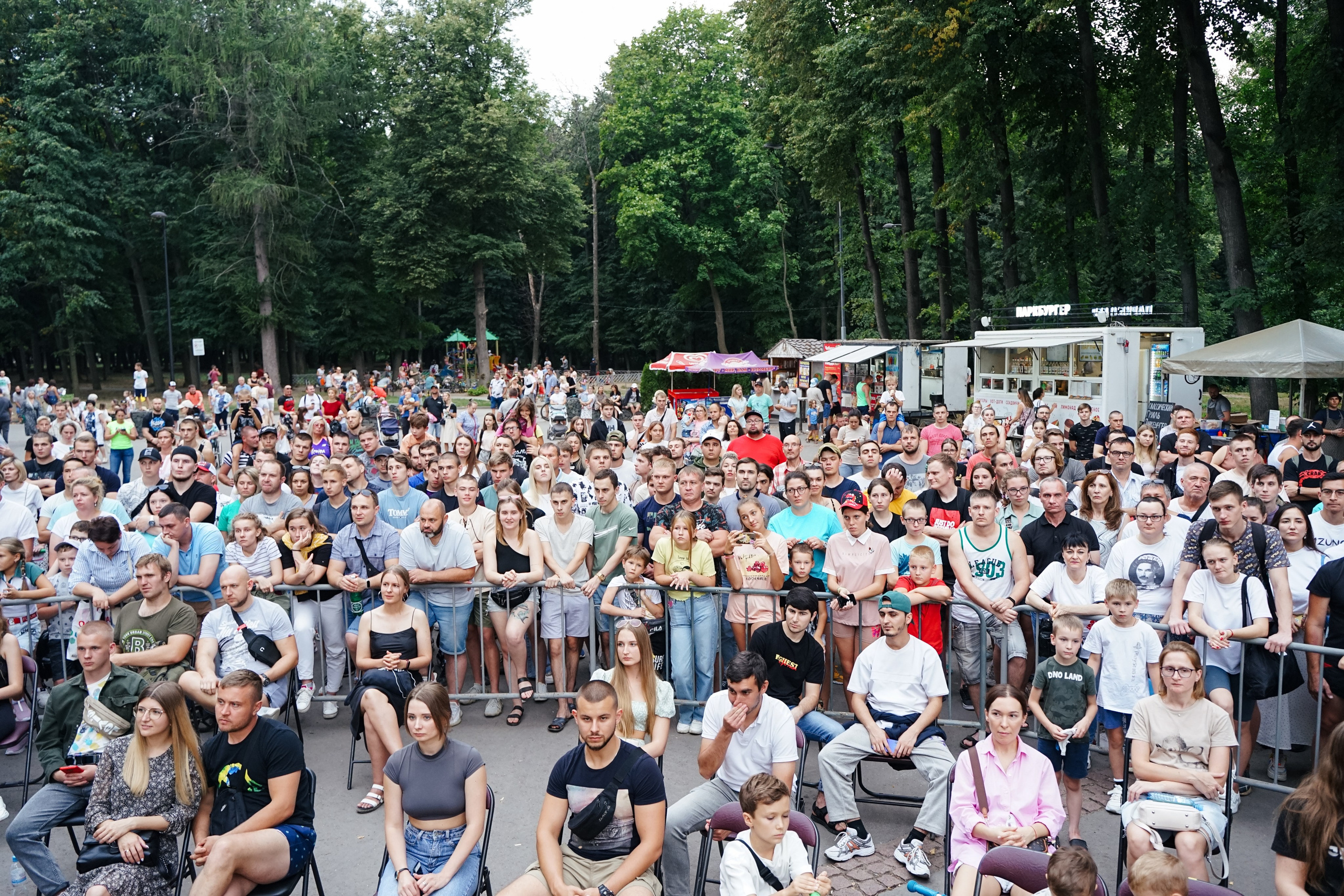 Вечер боев в ЦПКиО. Фотограф Надежда Погребняк | Рязань | Москва
