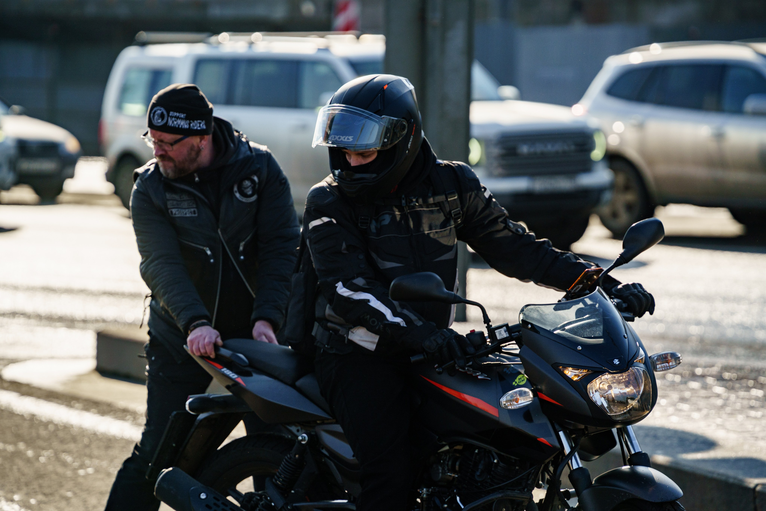 Прохват мотоклуба Norman Riders ч.1. Концертный и репортажный фотограф в Санкт-Петербурге Слава Пахомов