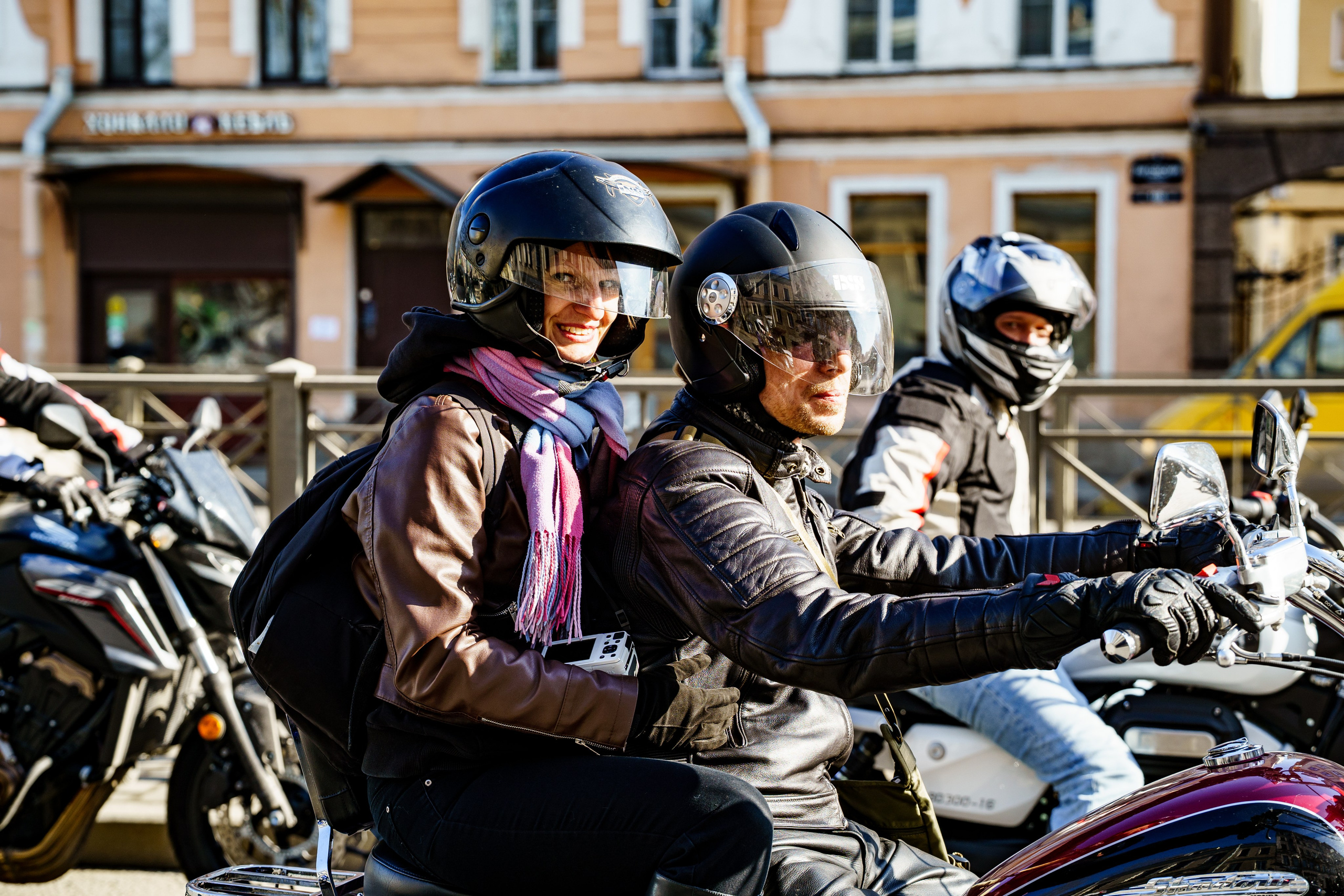 Прохват мотоклуба Norman Riders ч.1. Концертный и репортажный фотограф в Санкт-Петербурге Слава Пахомов