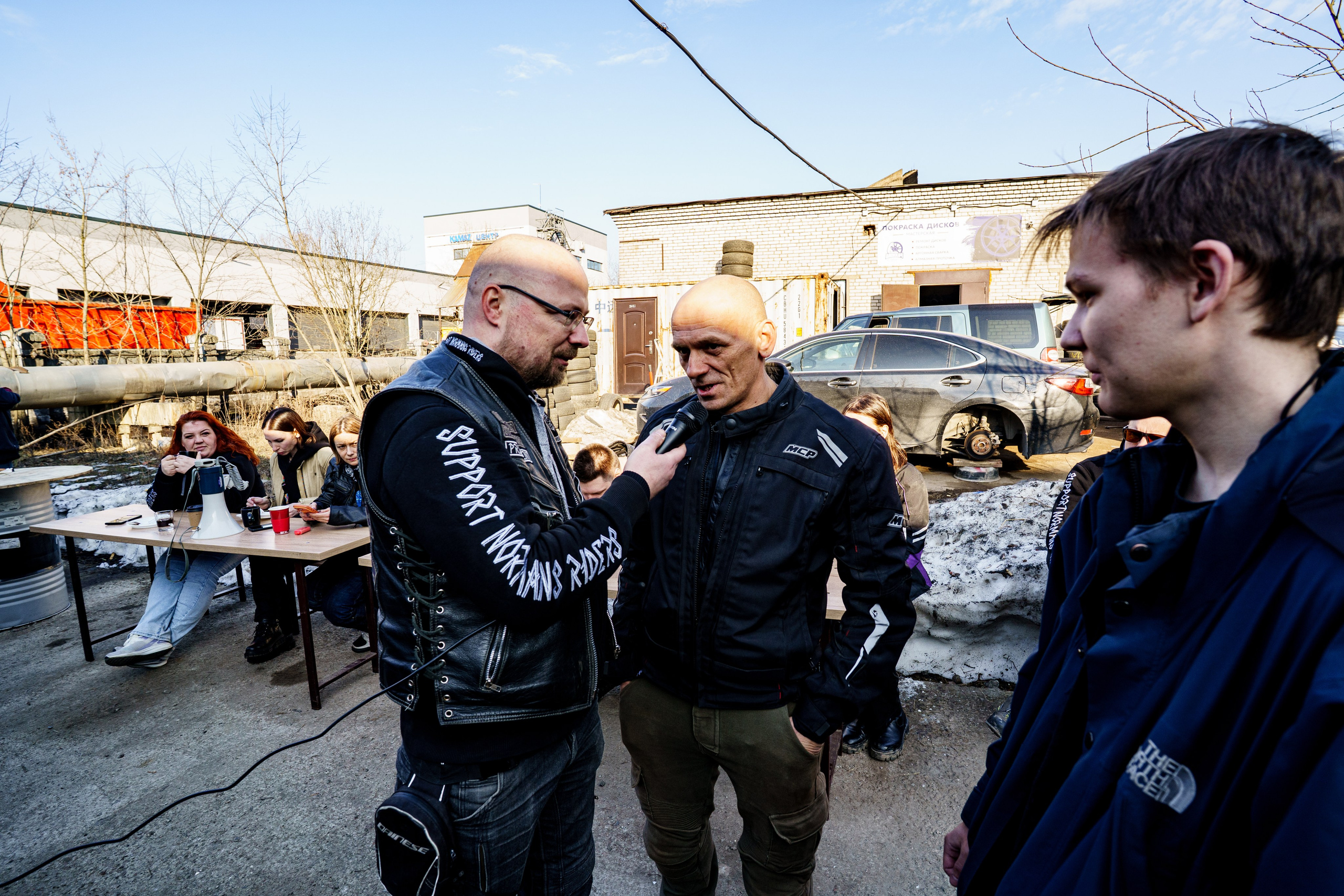 Прохват мотоклуба Norman Riders ч.2. Концертный и репортажный фотограф в Санкт-Петербурге Слава Пахомов