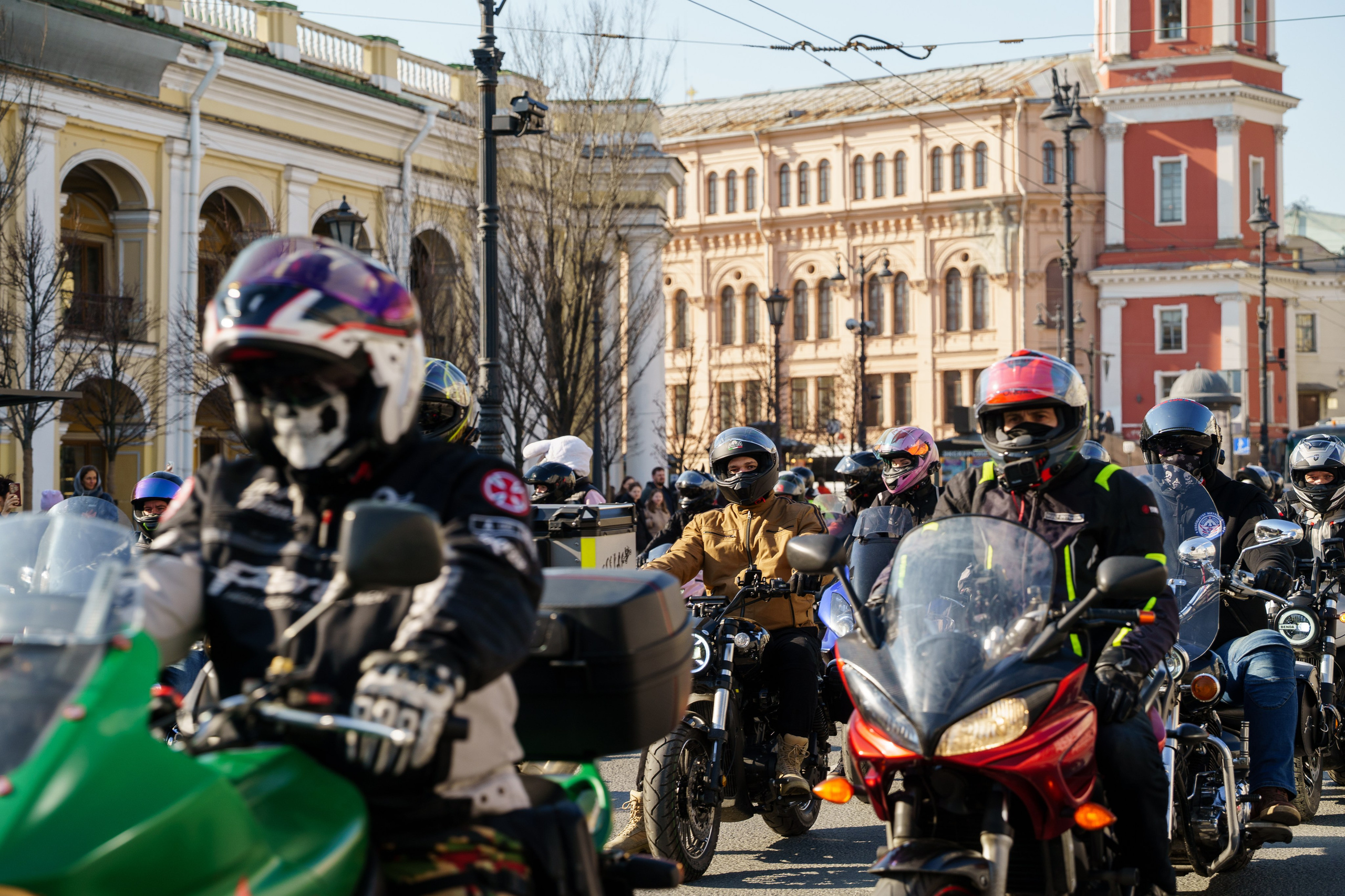 Прохват мотоклуба Norman Riders ч.1. Концертный и репортажный фотограф в Санкт-Петербурге Слава Пахомов
