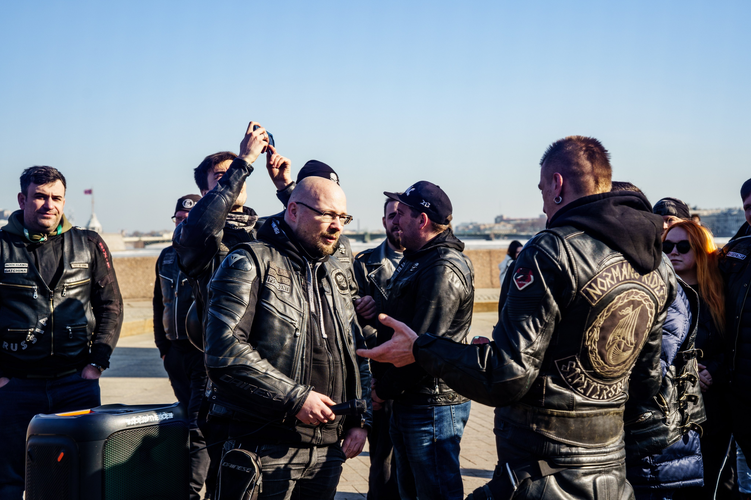 Прохват мотоклуба Norman Riders ч.1. Концертный и репортажный фотограф в Санкт-Петербурге Слава Пахомов