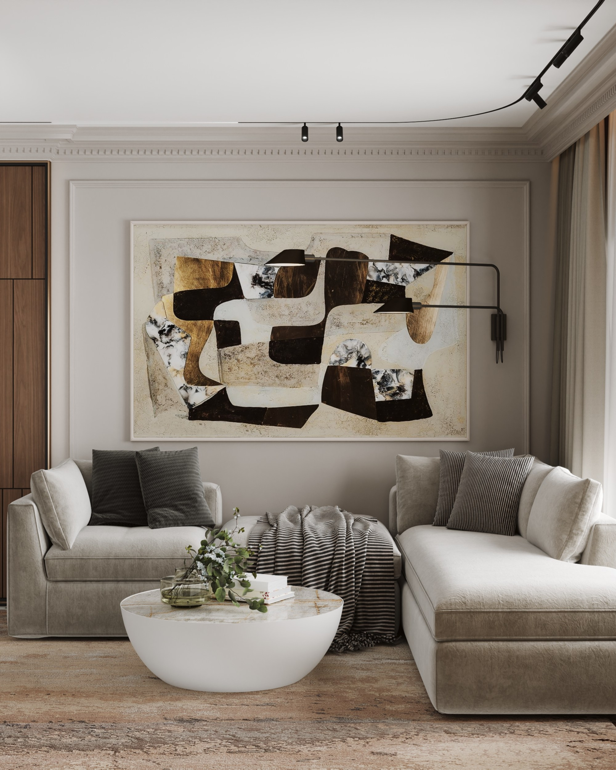 ЖК Сияние | 92.5 м² | 2025. 3D Визуализатор Великородная Виктория