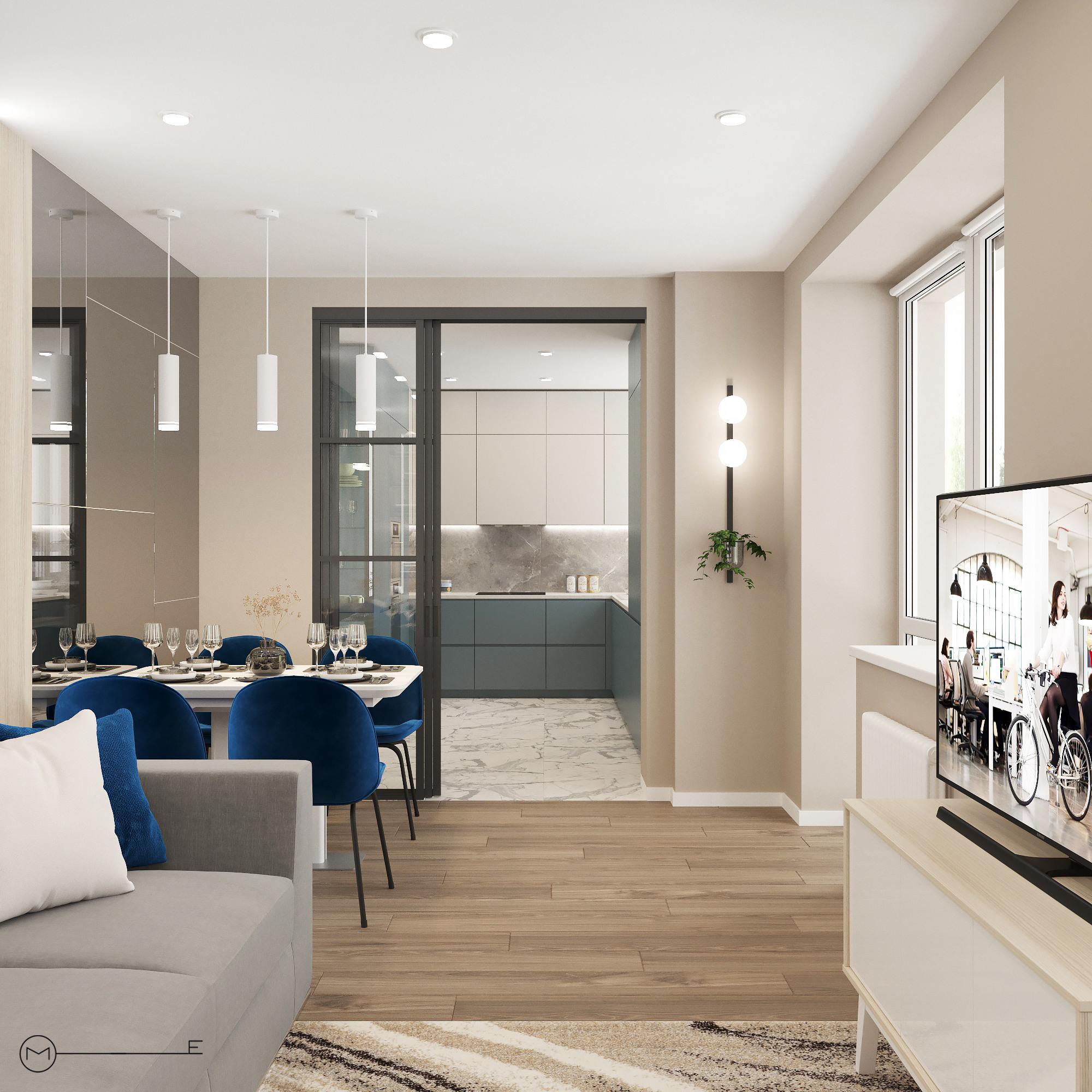 Европейский. Марченкова Екатерина|ДИЗАЙНЕР ИНТЕРЬЕРА г. Иваново