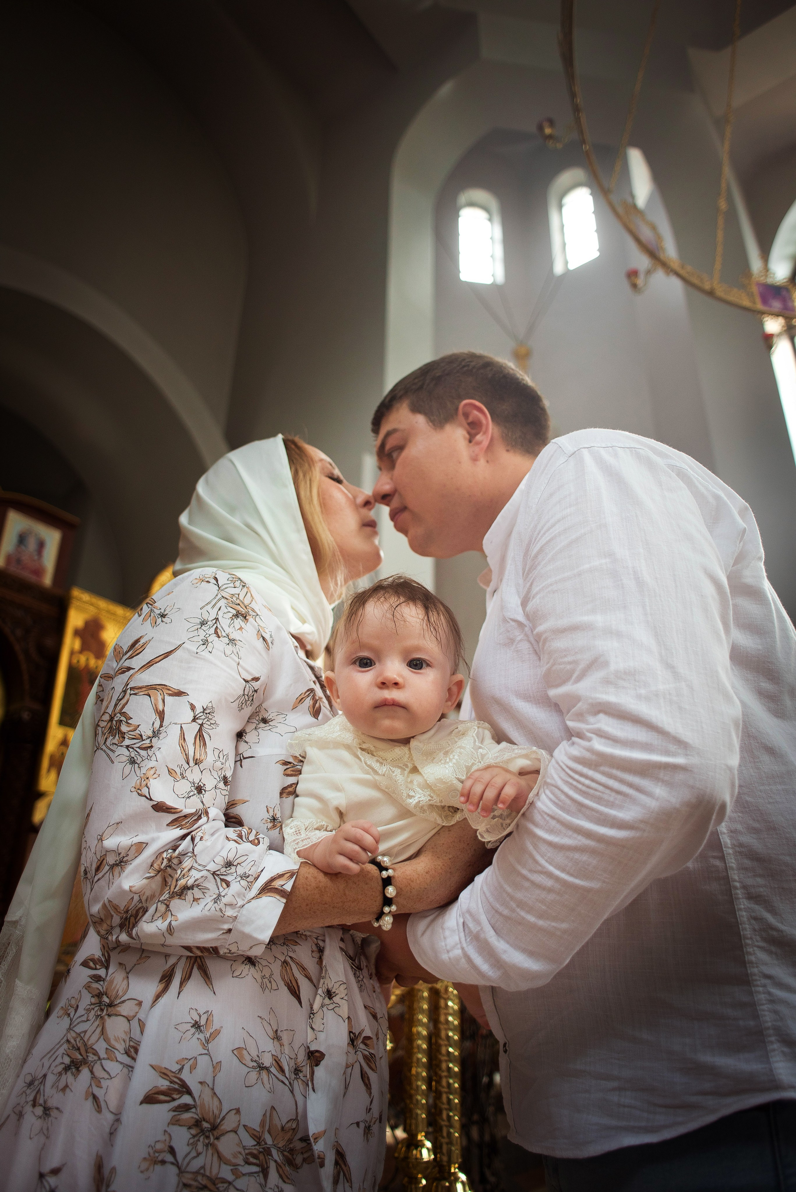 Крещение Варвары. Свадебный и семейный фотограф Яна Стражева. Волгоград, Москва