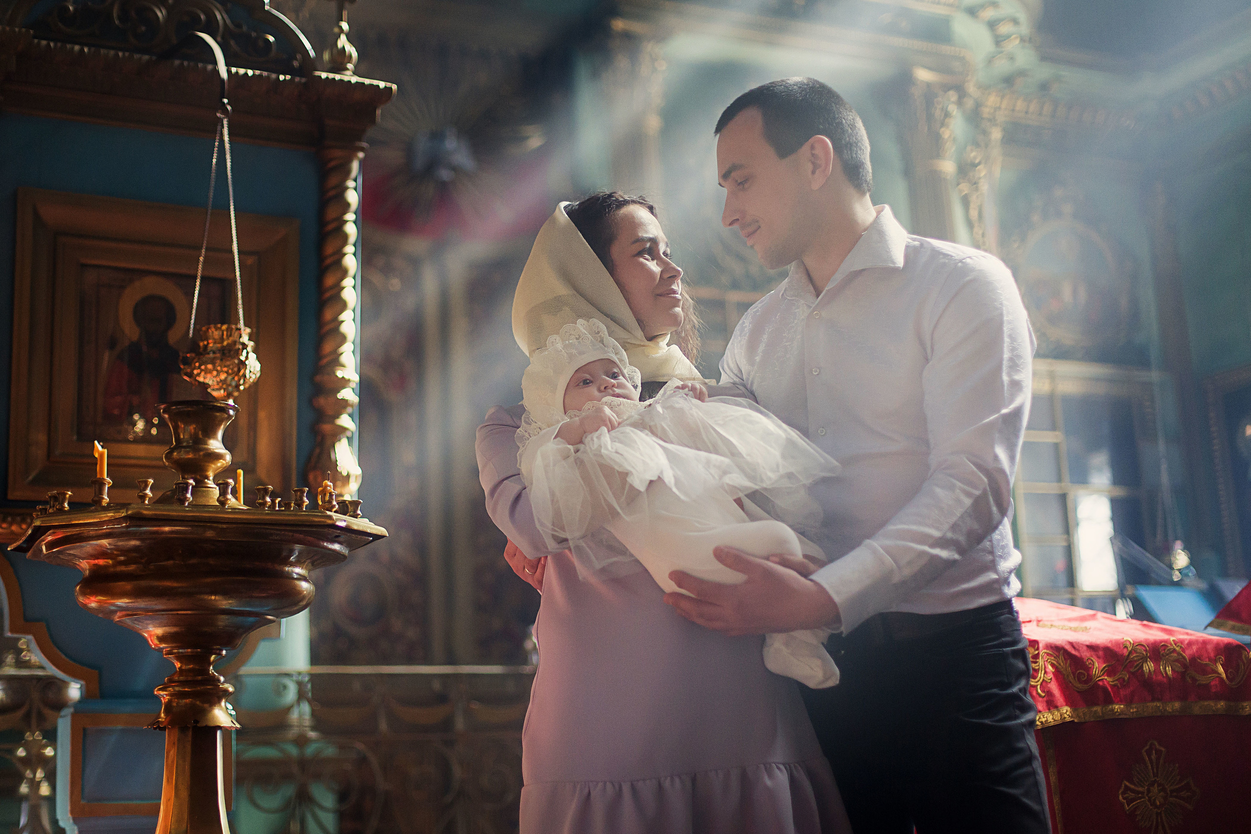 Крещение. Семейный фотограф в Мюнхене Даша Антипина