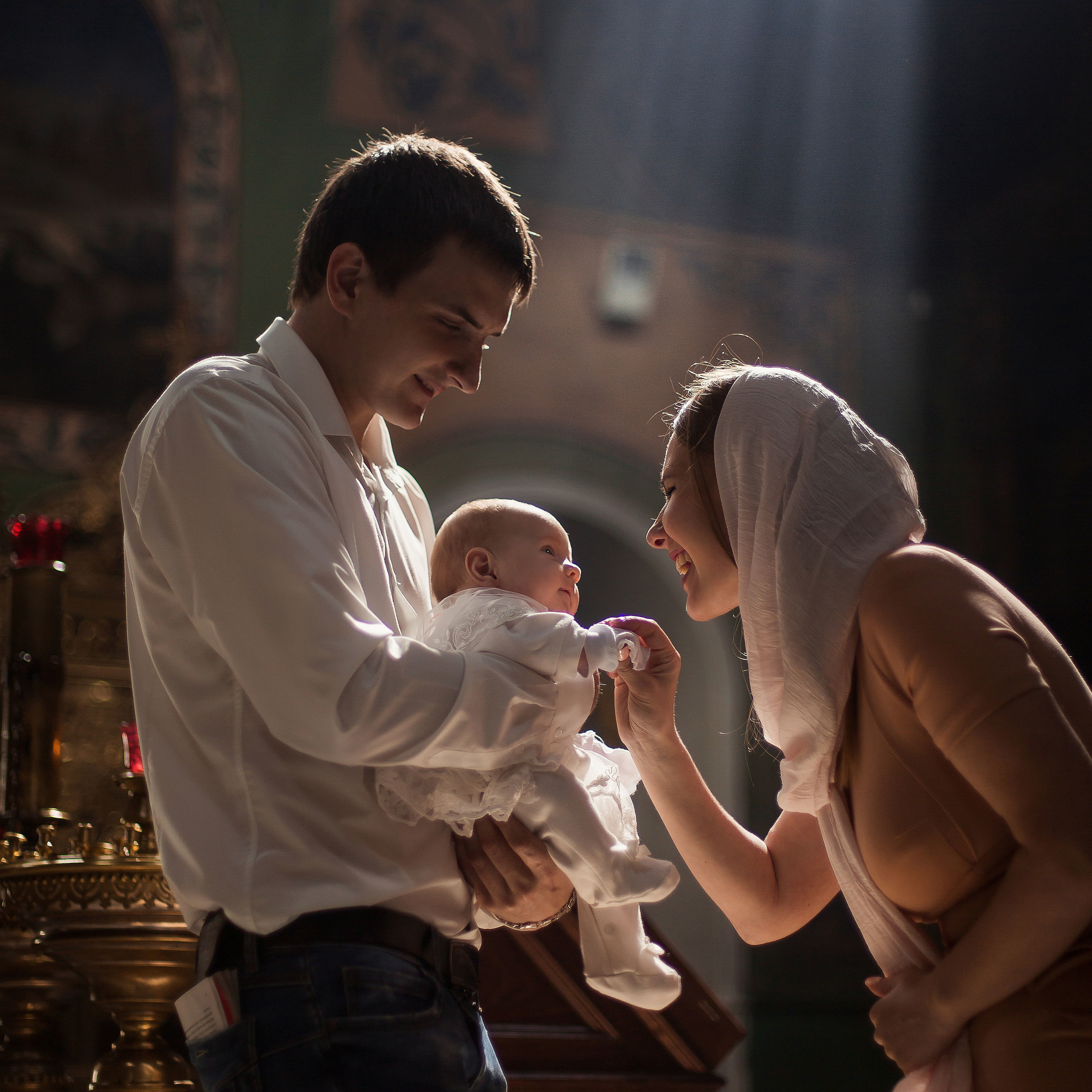 Крещение. Семейный фотограф в Мюнхене Даша Антипина