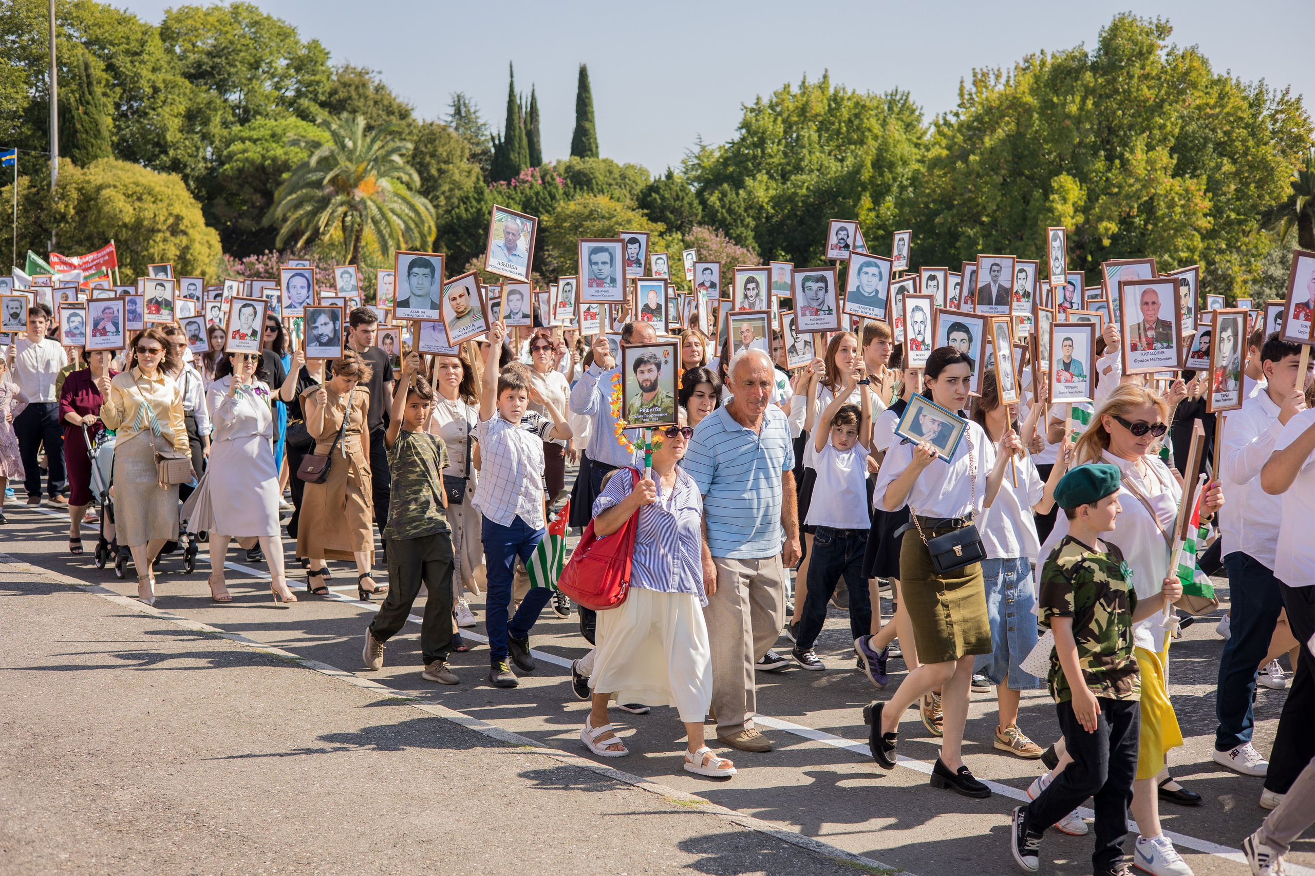 30-летие Дня Победы и Независимости Абхазии. Свадебный и семейный фотограф в Абхазии Эля Цишба
