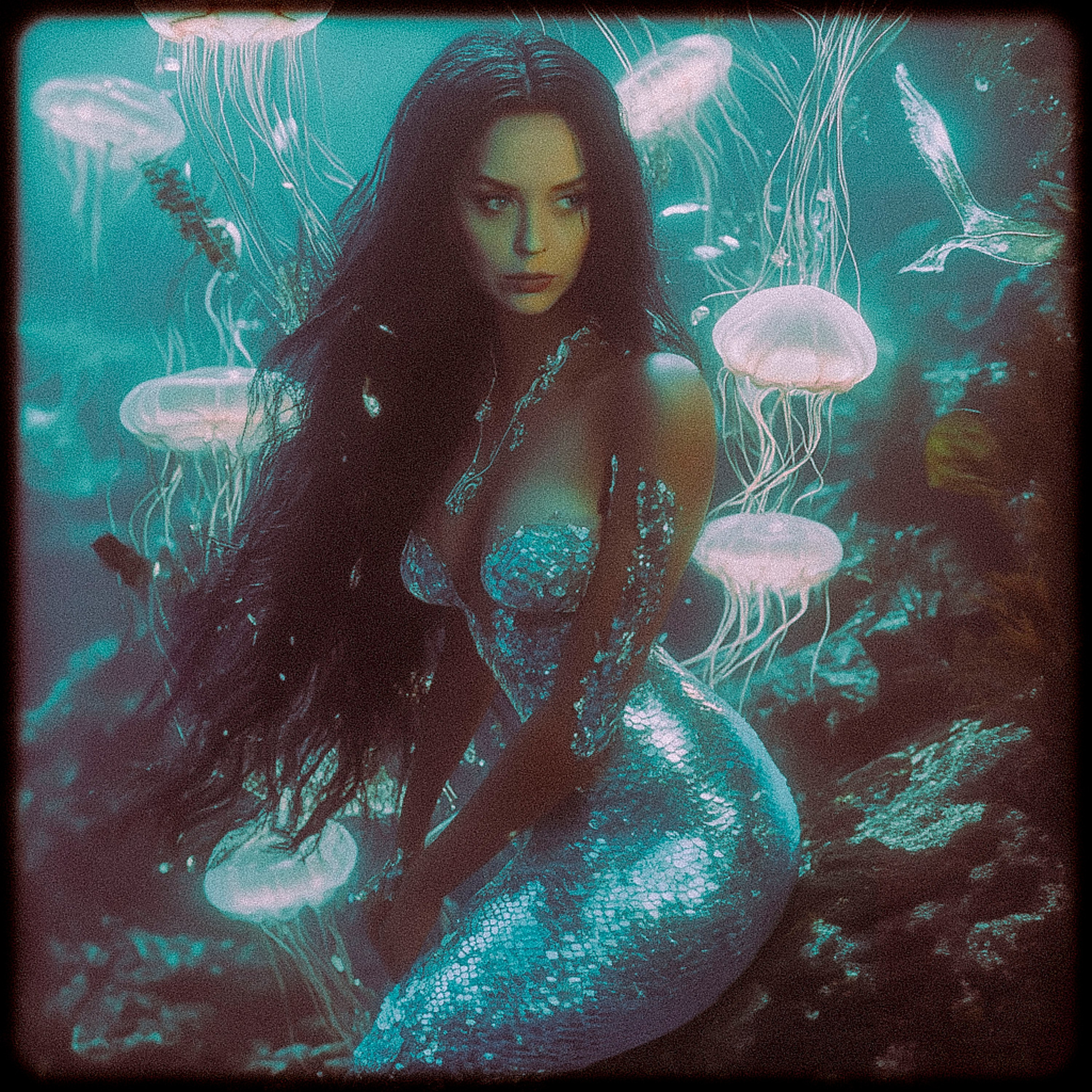 Нейрофотосессия для Марии. Лесной сказочный образ. ФотоХудожник Харитонова Ирина г. Санкт-Петербург