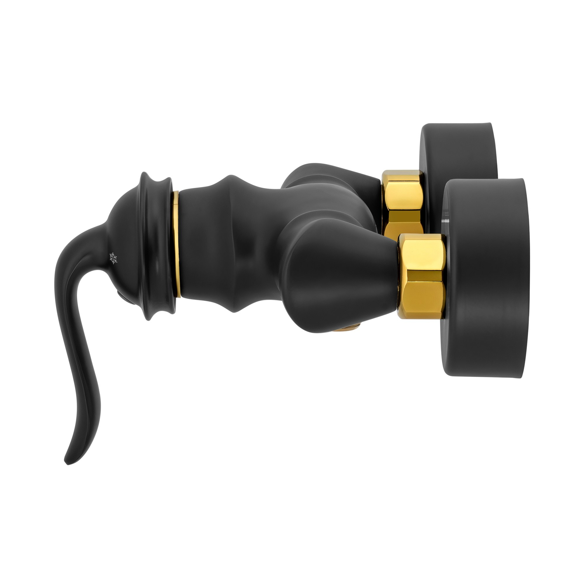 Смеситель для душа черный