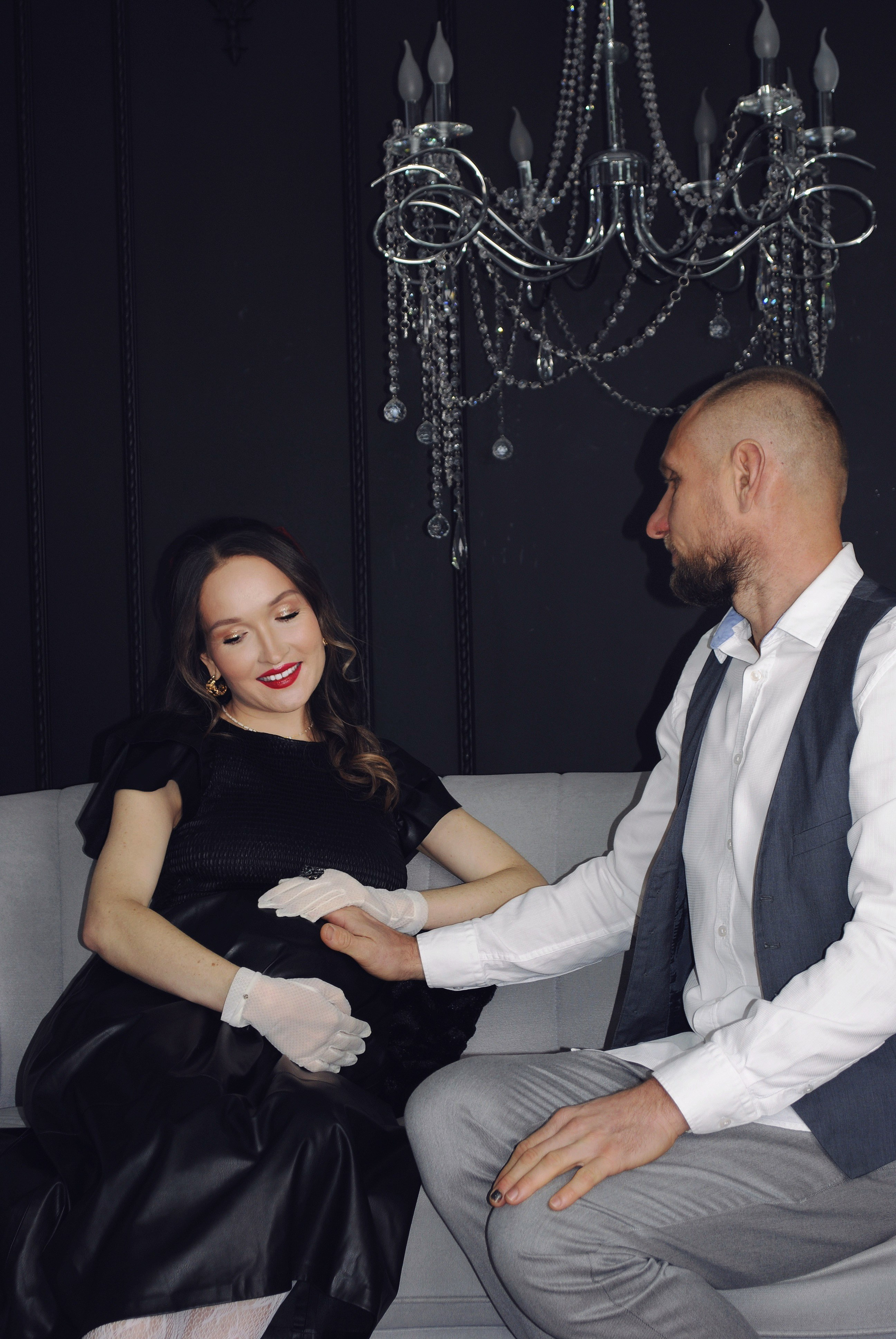 Ксения и семья. Фотограф Мария Мусаелян