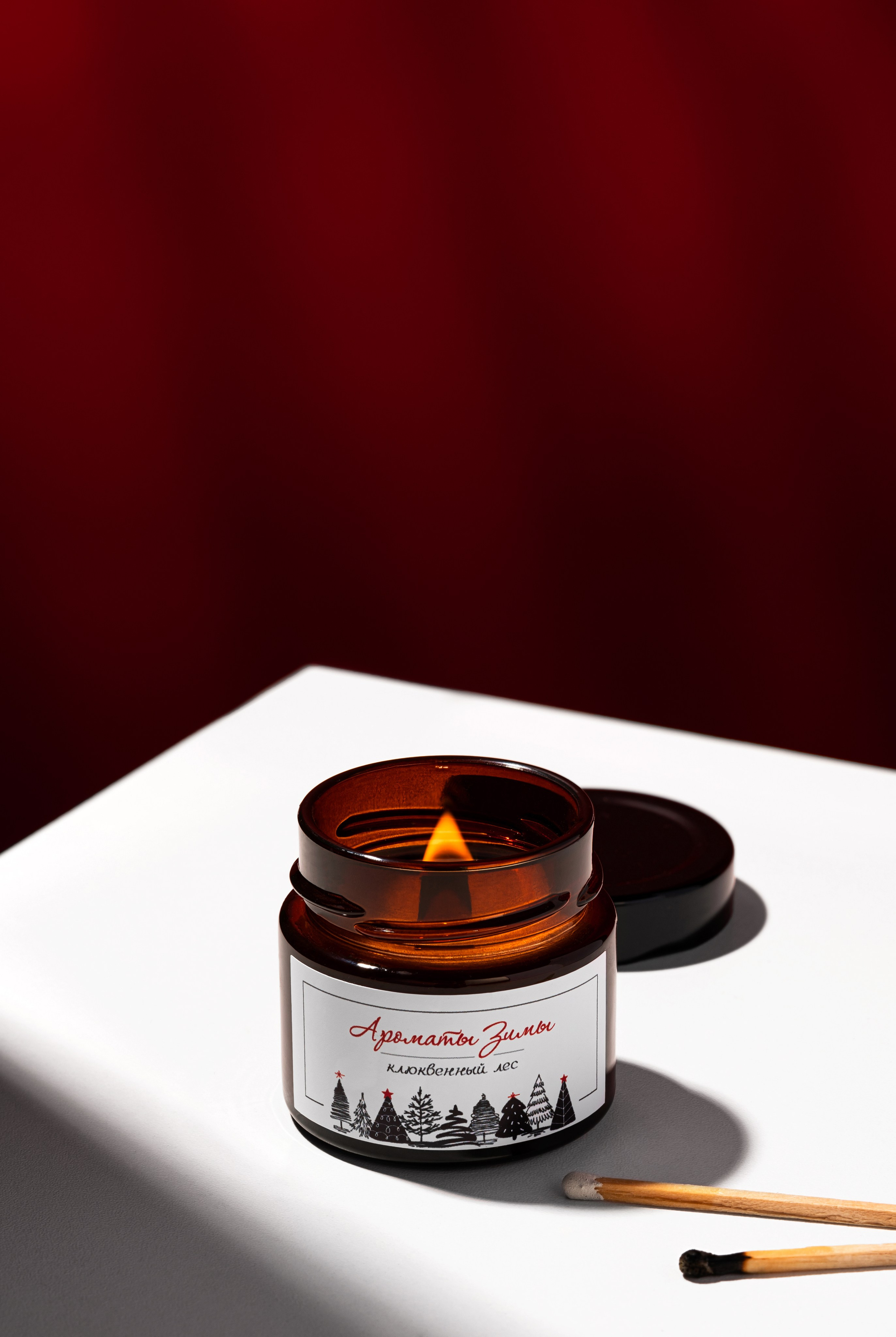 Свечи Полины Лесных. Екатерина Лементуева фуд-фотограф, предметный фотограф, Новосибирск