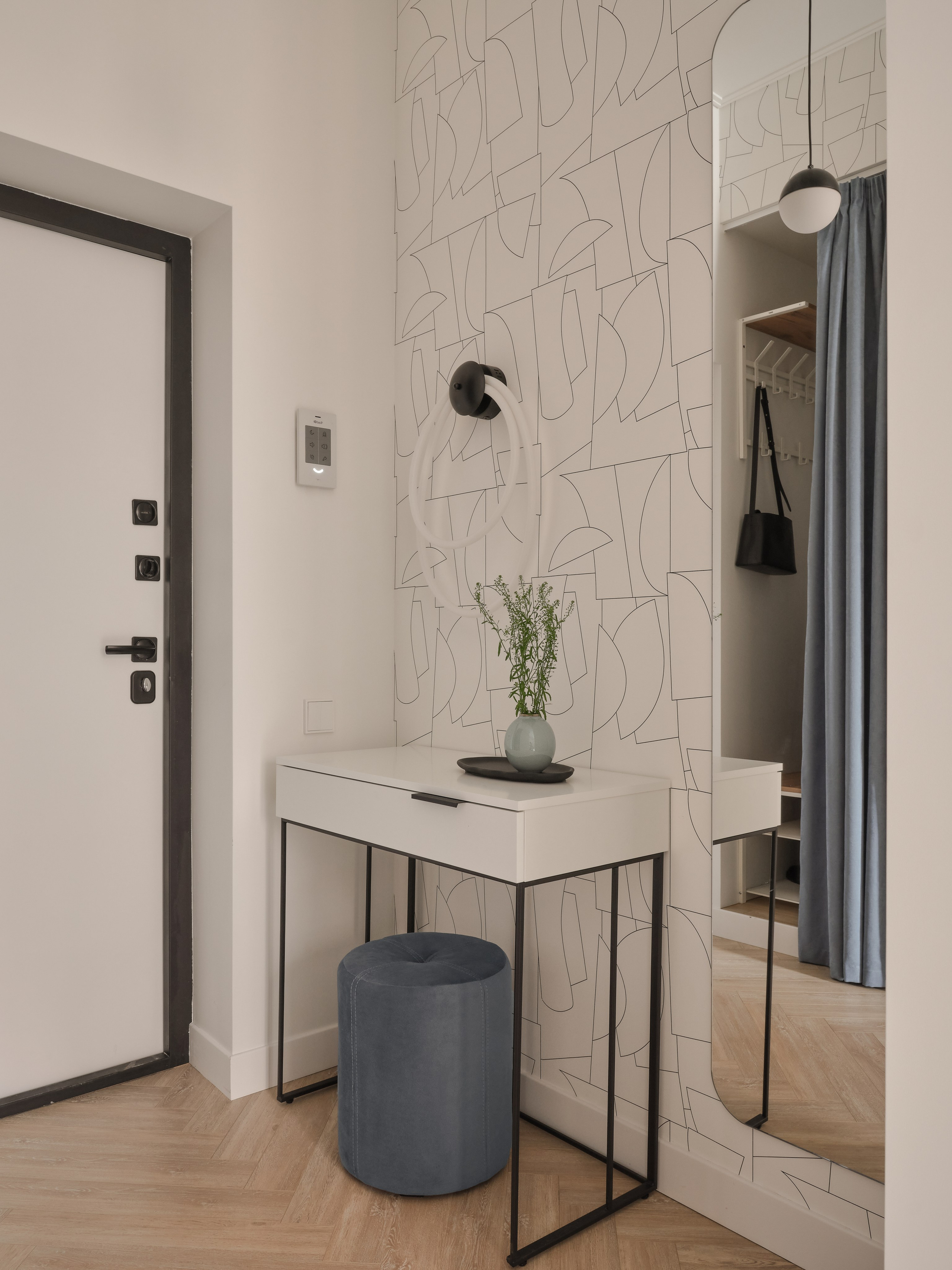 Светлый интерьер небольшой квартиры. Фотограф Наталья Вершинина