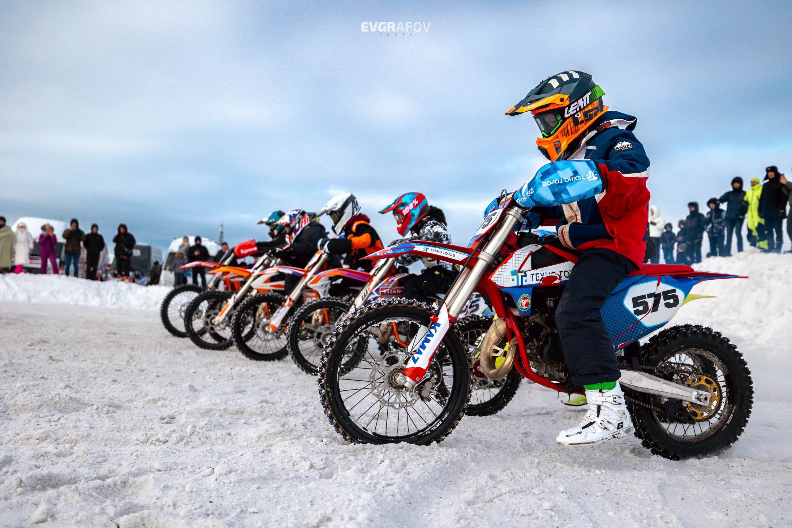 Открытый кубок Республики Татарстан по мотокроссу 3 этап. 4 февраля 2024 г. Фотограф Евграфов Александр
