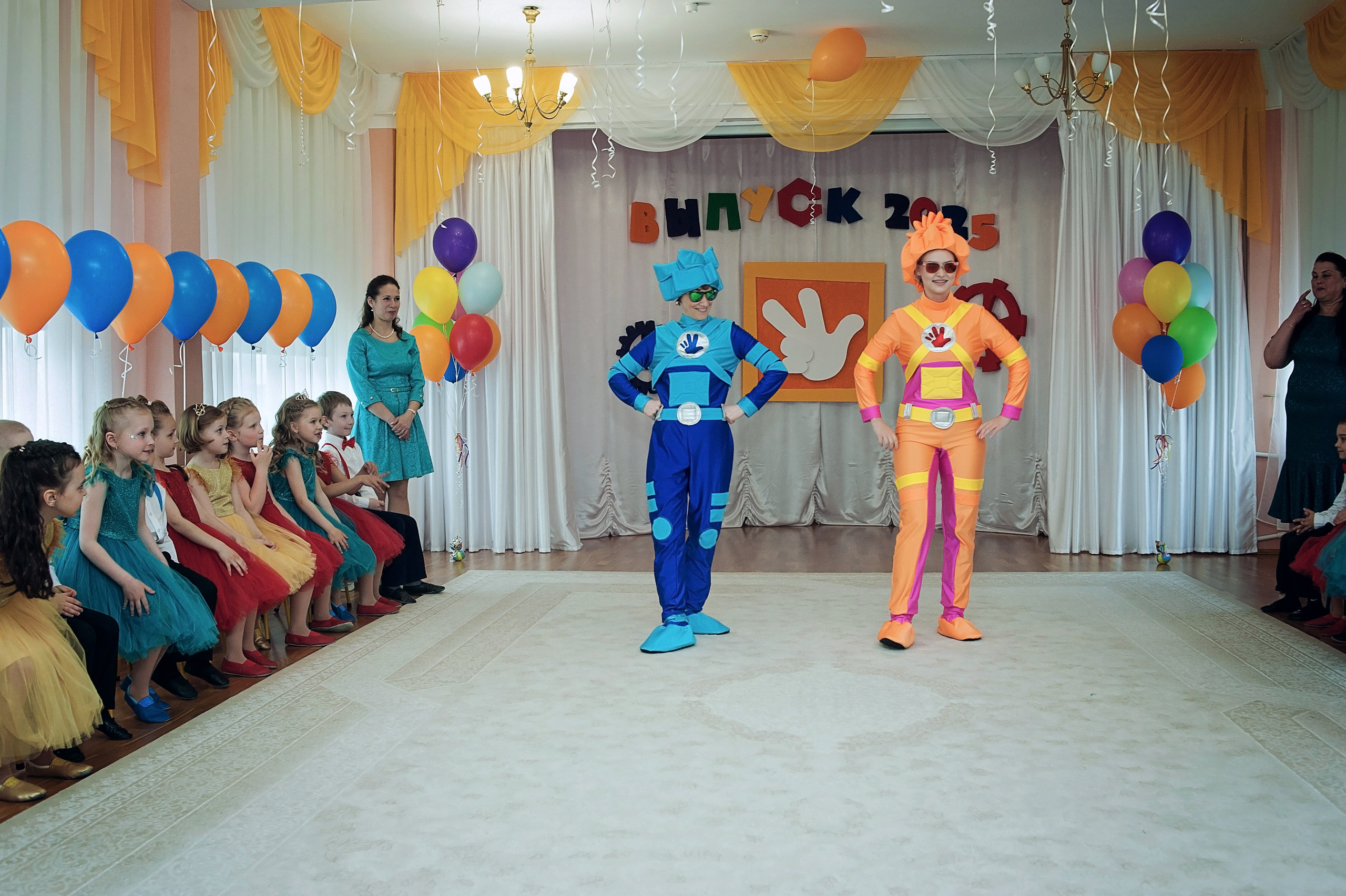 Выпускные в детском саду. Фотограф Санкт-Петербург