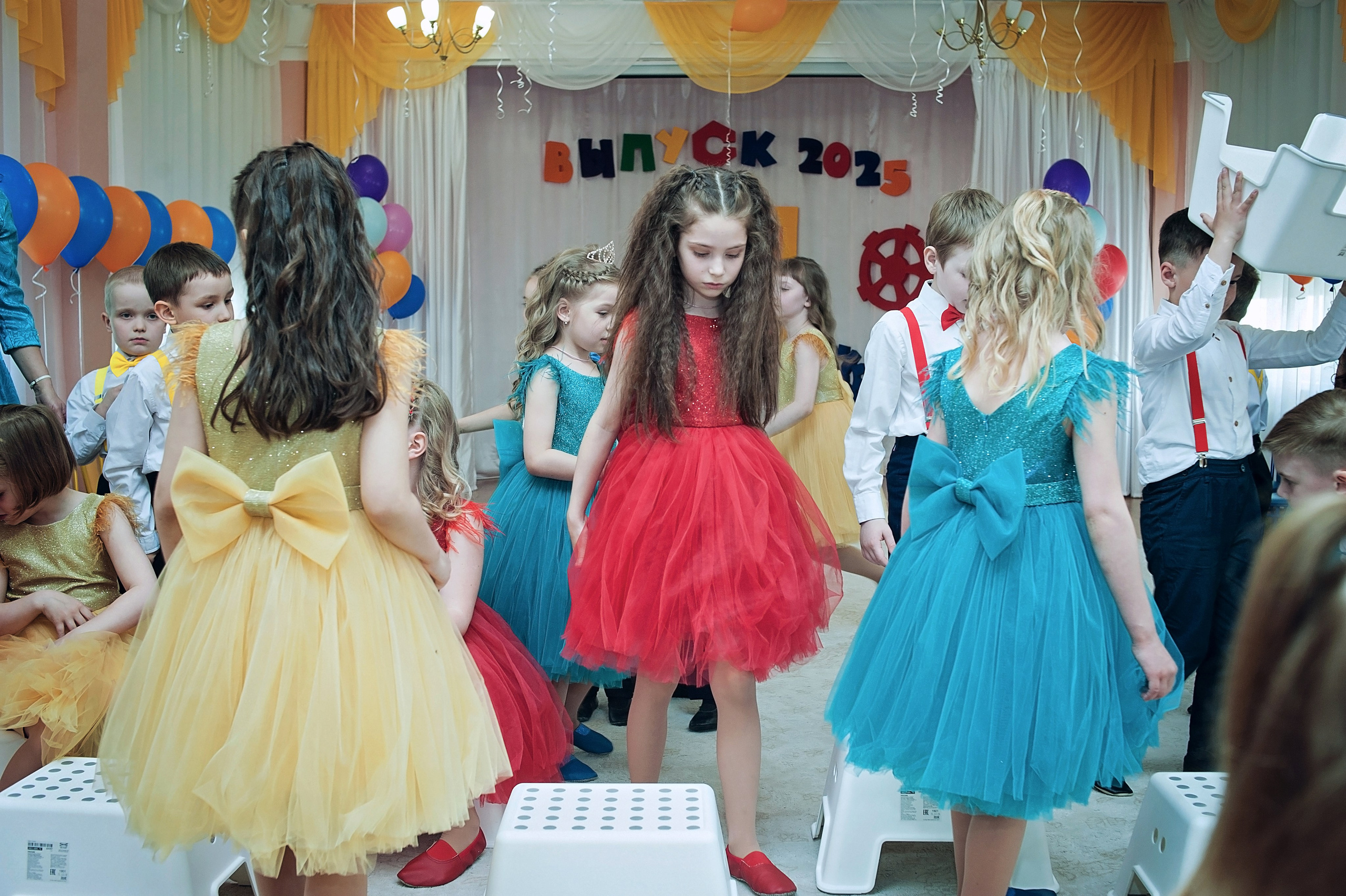 Выпускные в детском саду. Фотограф Санкт-Петербург