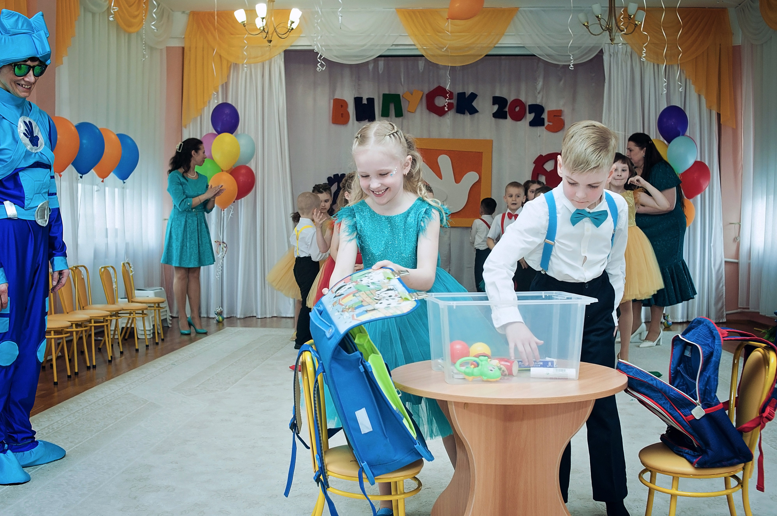 Выпускные в детском саду. Фотограф Санкт-Петербург