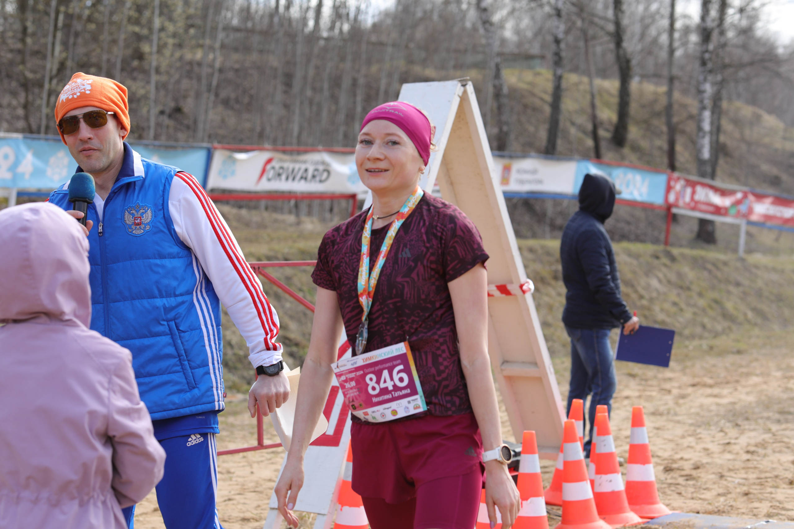 Трейл Химкинский лес, 14 апреля 2024 г. Фотограф Сергей Ловкий