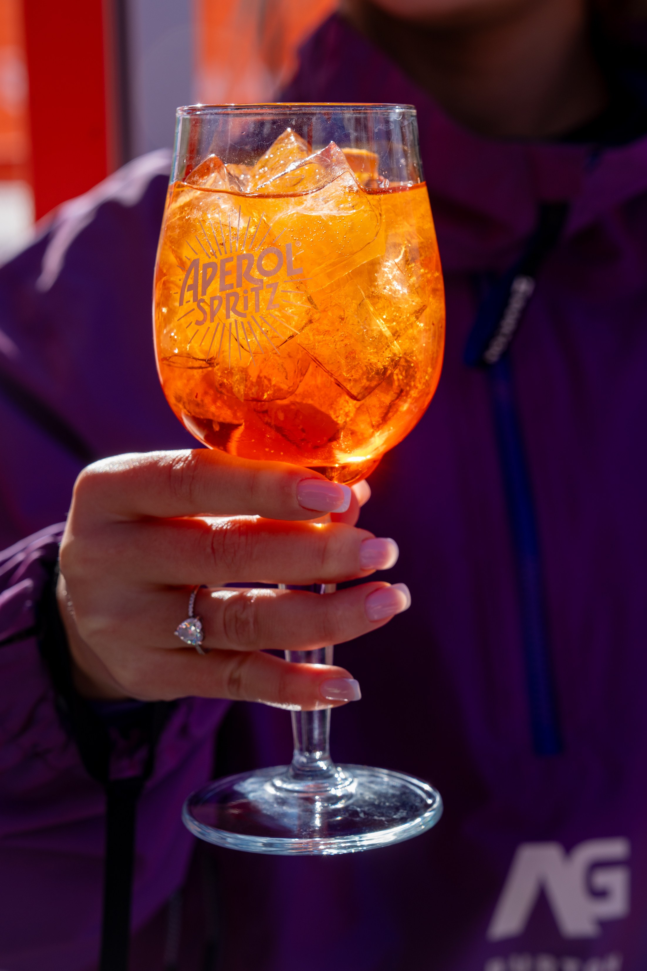 Фотоотчет партнерской интеграции Aperol Spritz на Роза Фест 2025. Репортажный фотограф в Красной Поляне и Сочи Павлюченко Екатерина