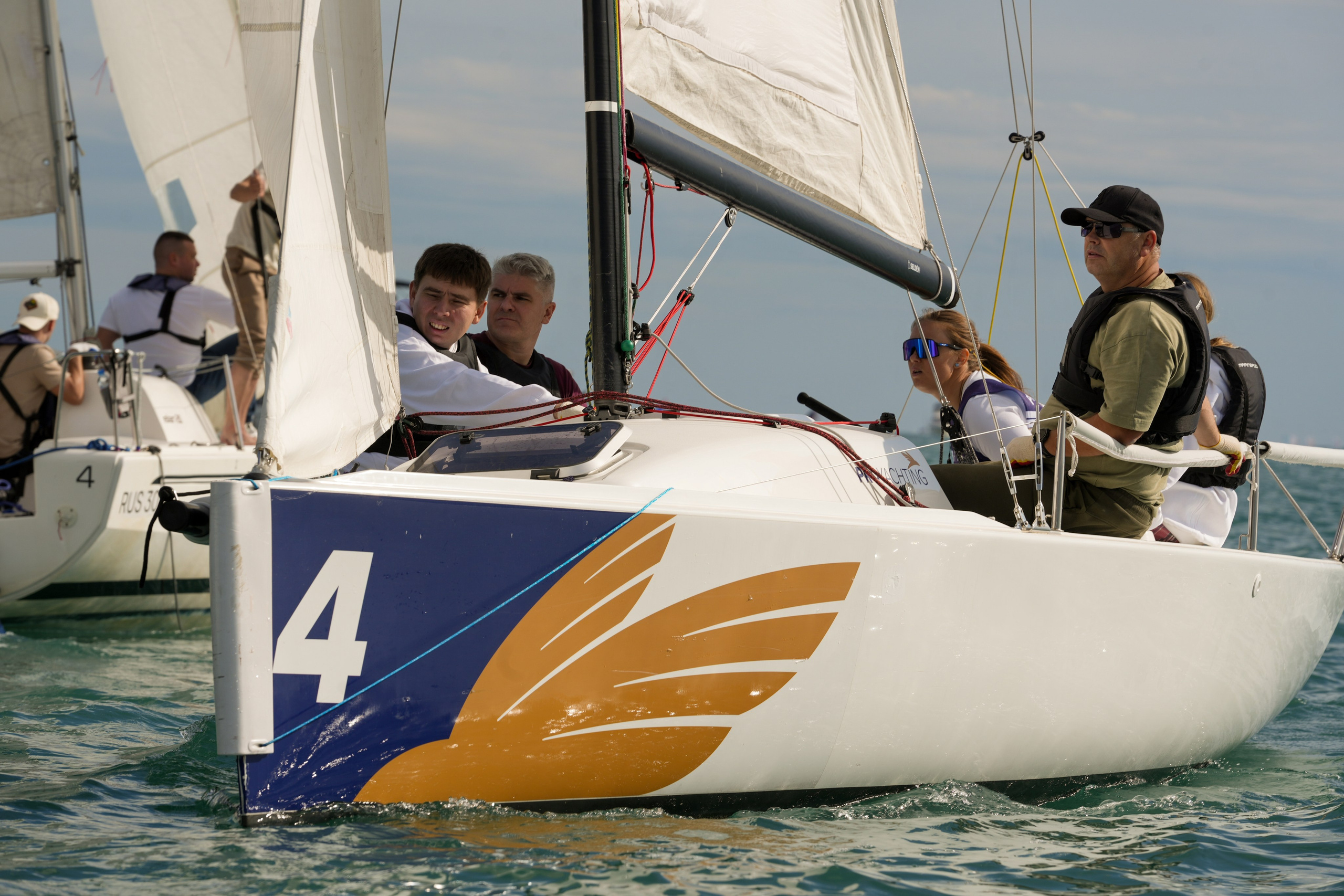 Яхтенная регата для компании Агрегатка. Репортажный фотограф в Красной Поляне и Сочи Павлюченко Екатерина