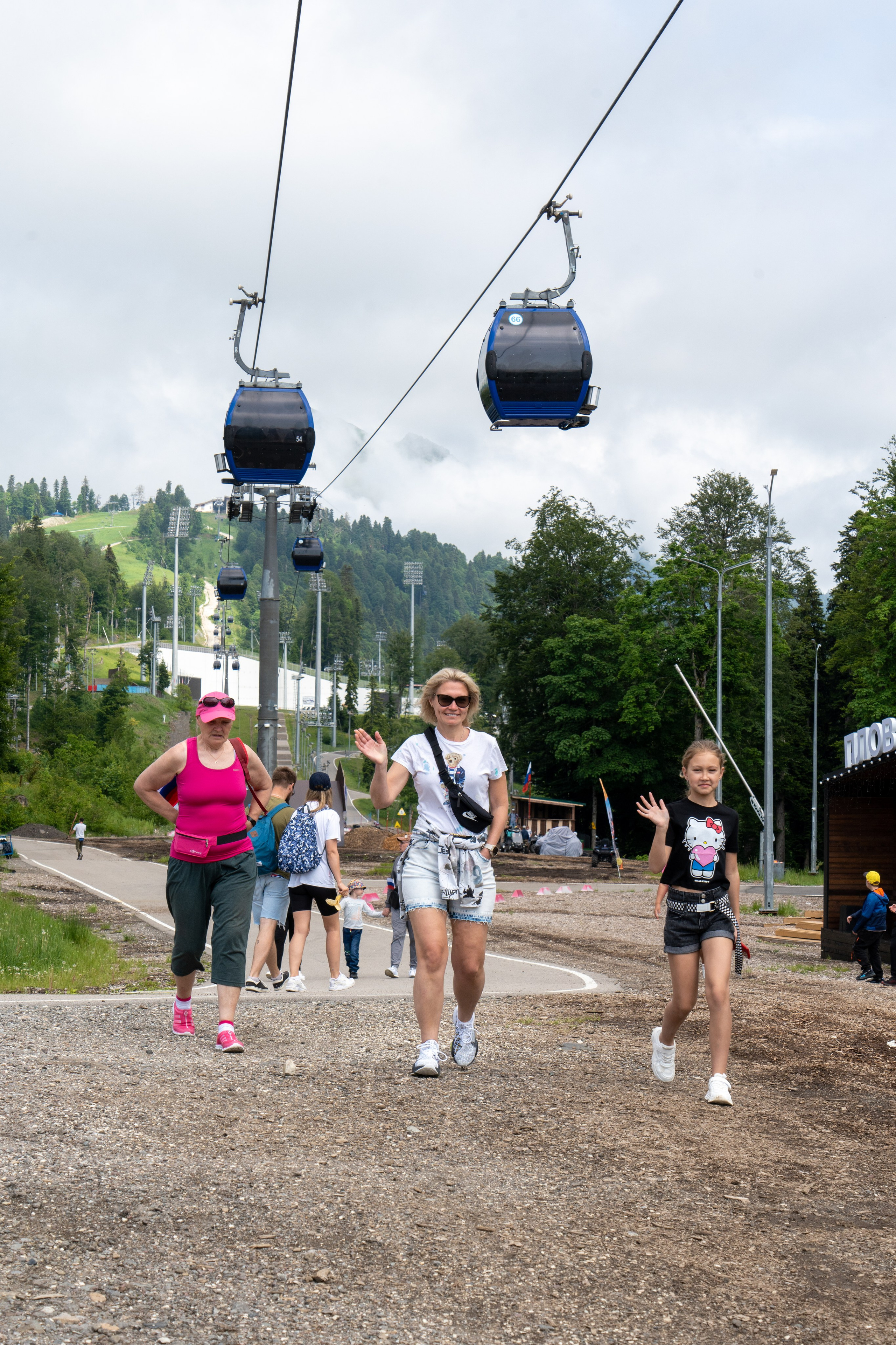 День России на курорте Газпром 2023. Репортажный фотограф в Красной Поляне и Сочи Павлюченко Екатерина