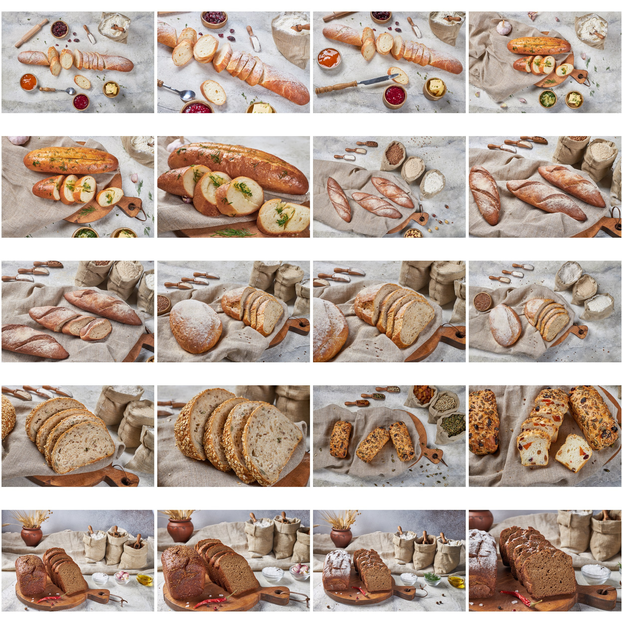 Хлеб и выпечка. Фуд и предметный фотограф Гришина Ольга