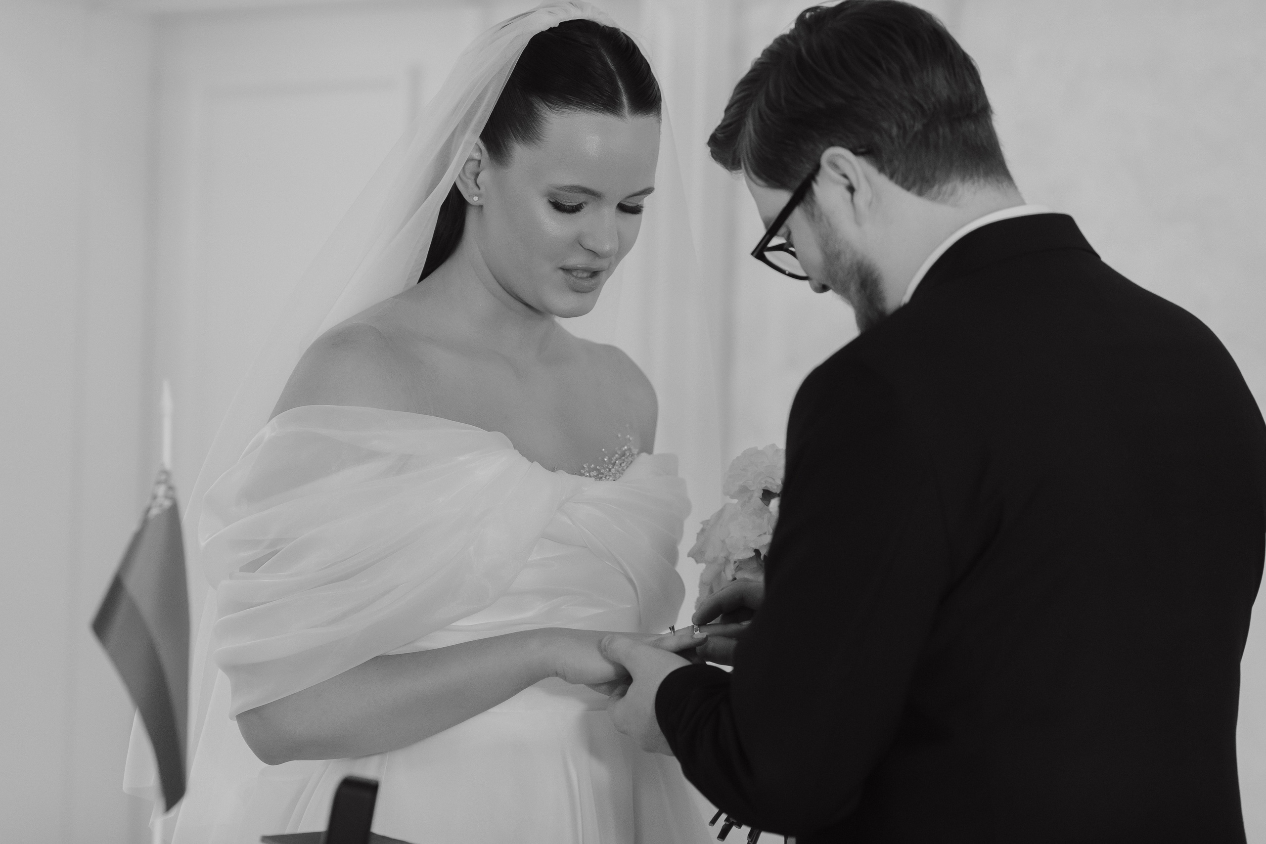 Свадебная фотосессия в Минске в итальянском ресторане La Scala