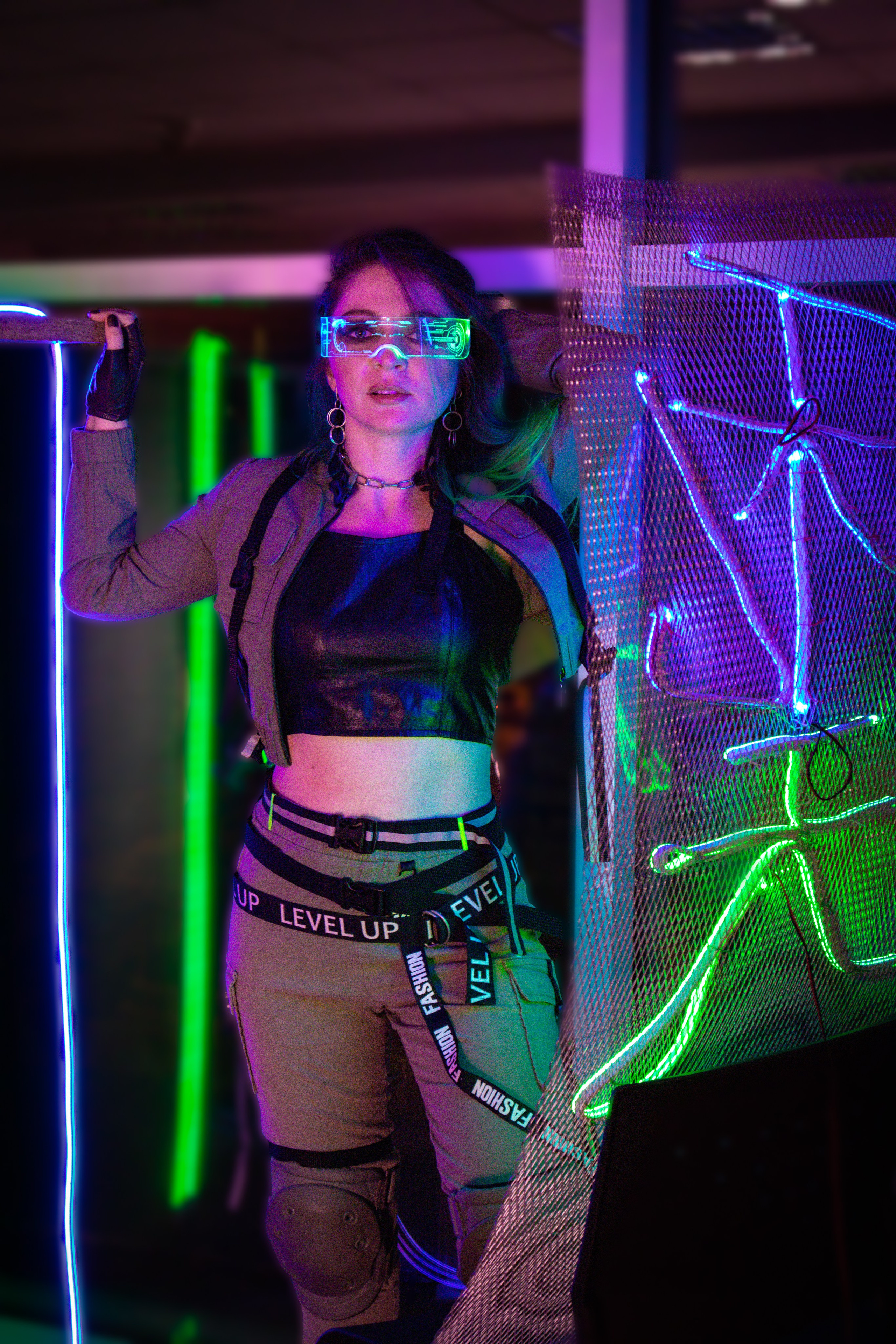 Фотосессия в стиле Киберпанк. Фотограф в Южно-Сахалинске Гусаков Евгений