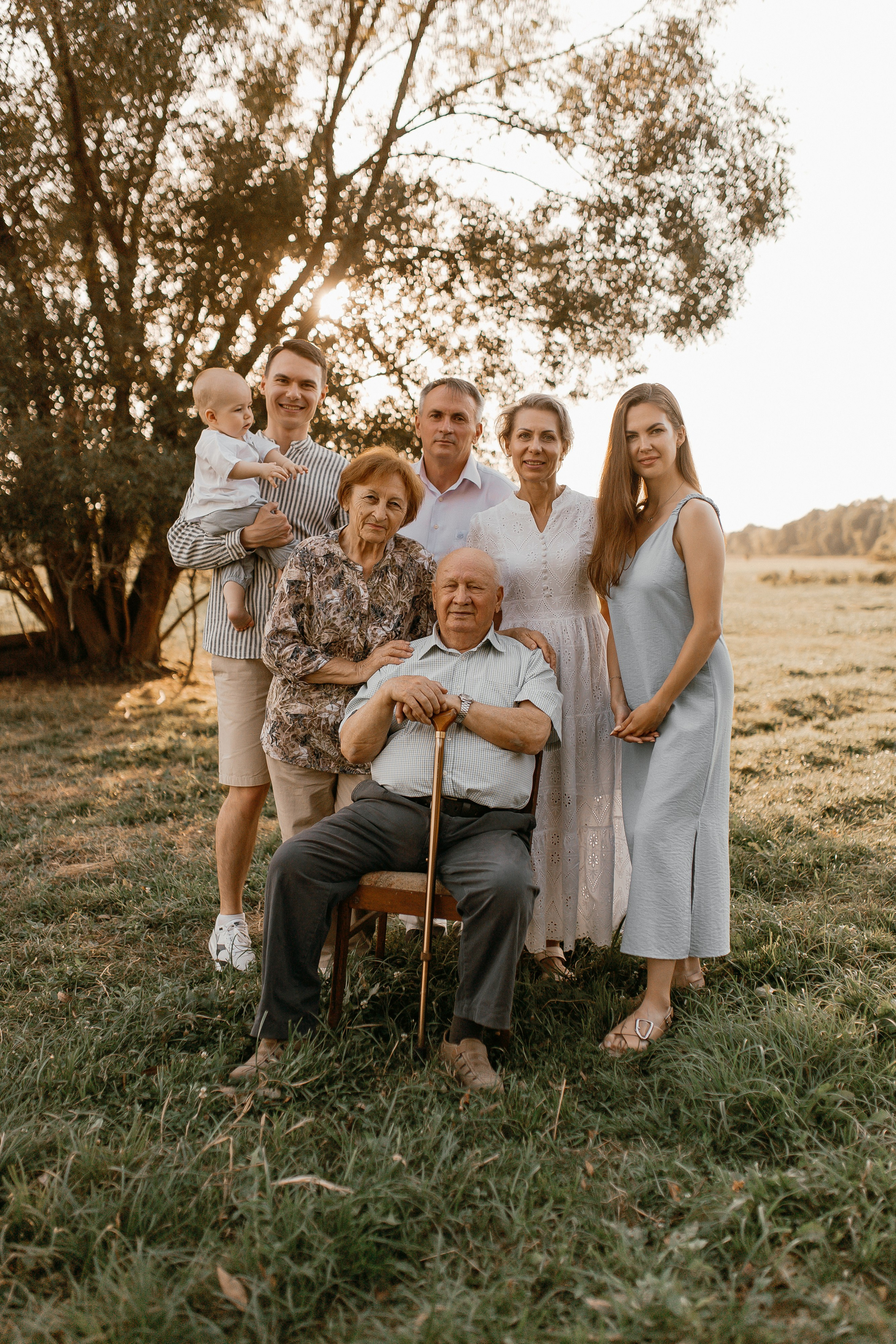 4 поколения. Семейный фотограф Губкин/Старый Оскол
