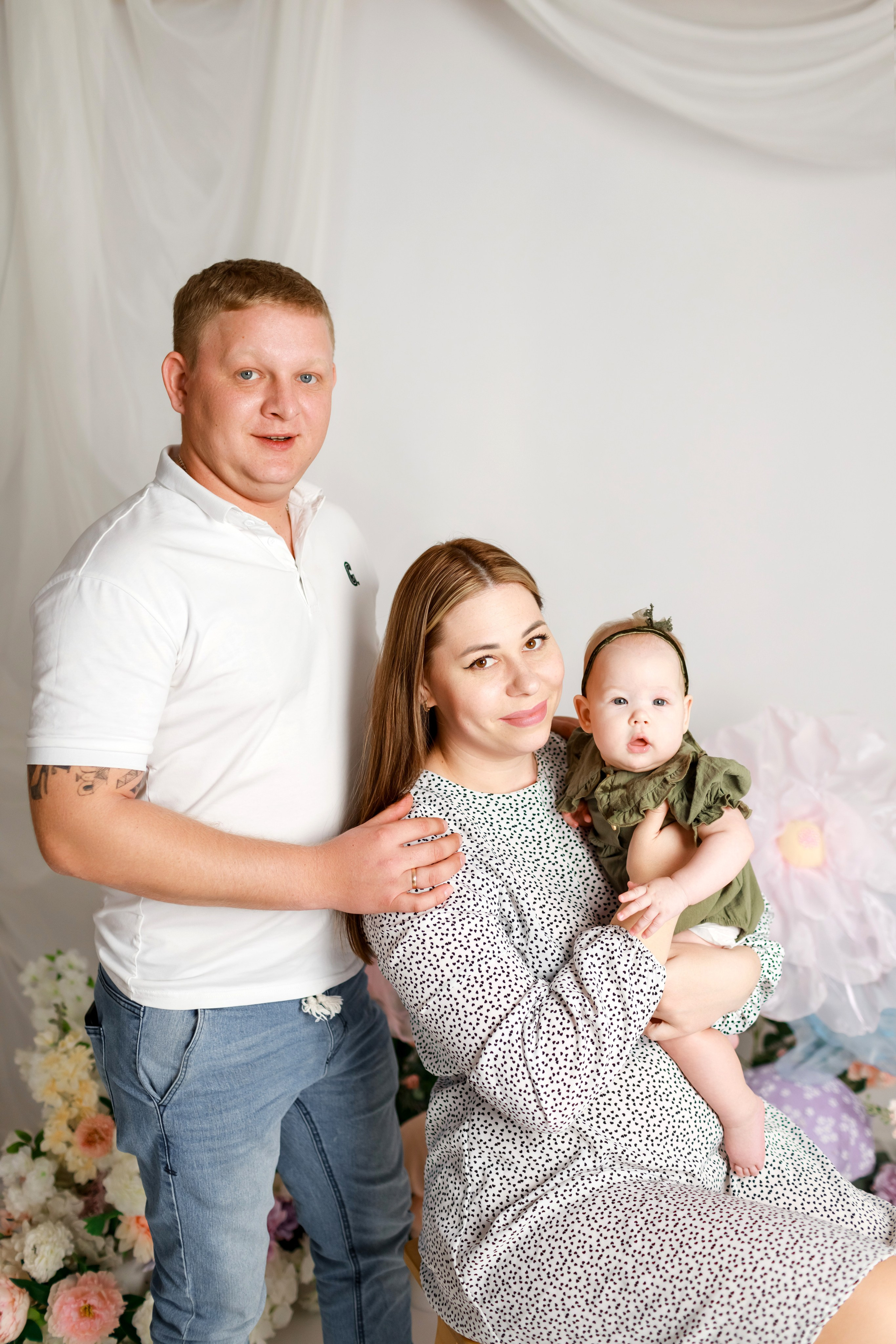 Цветочный фотопроект. Детский и семейный фотограф в Краснодаре Альбина Морозова