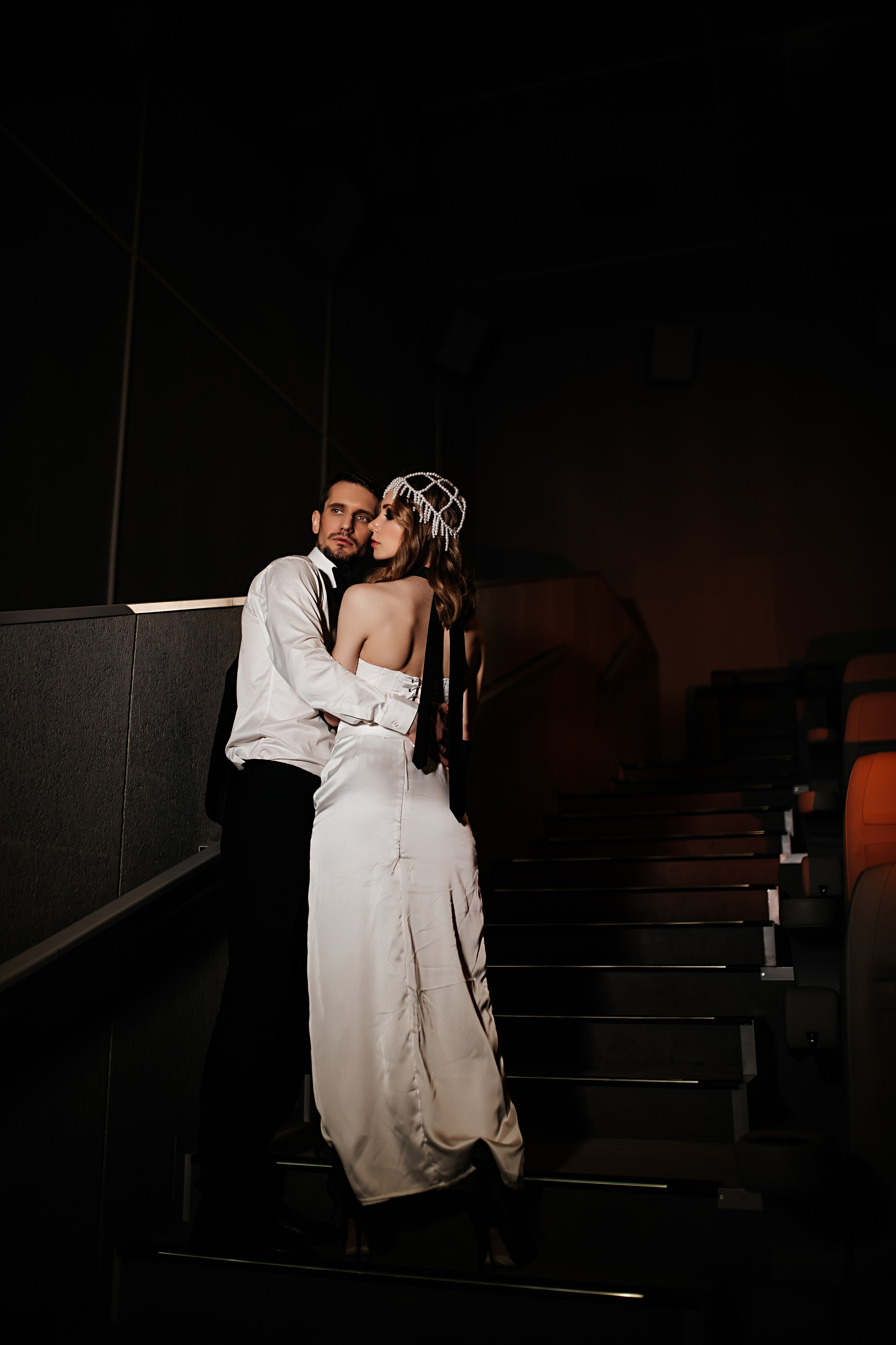 Свадьба в кинотеатре. Фотограф Санкт-Петербург Раднаева Юлия