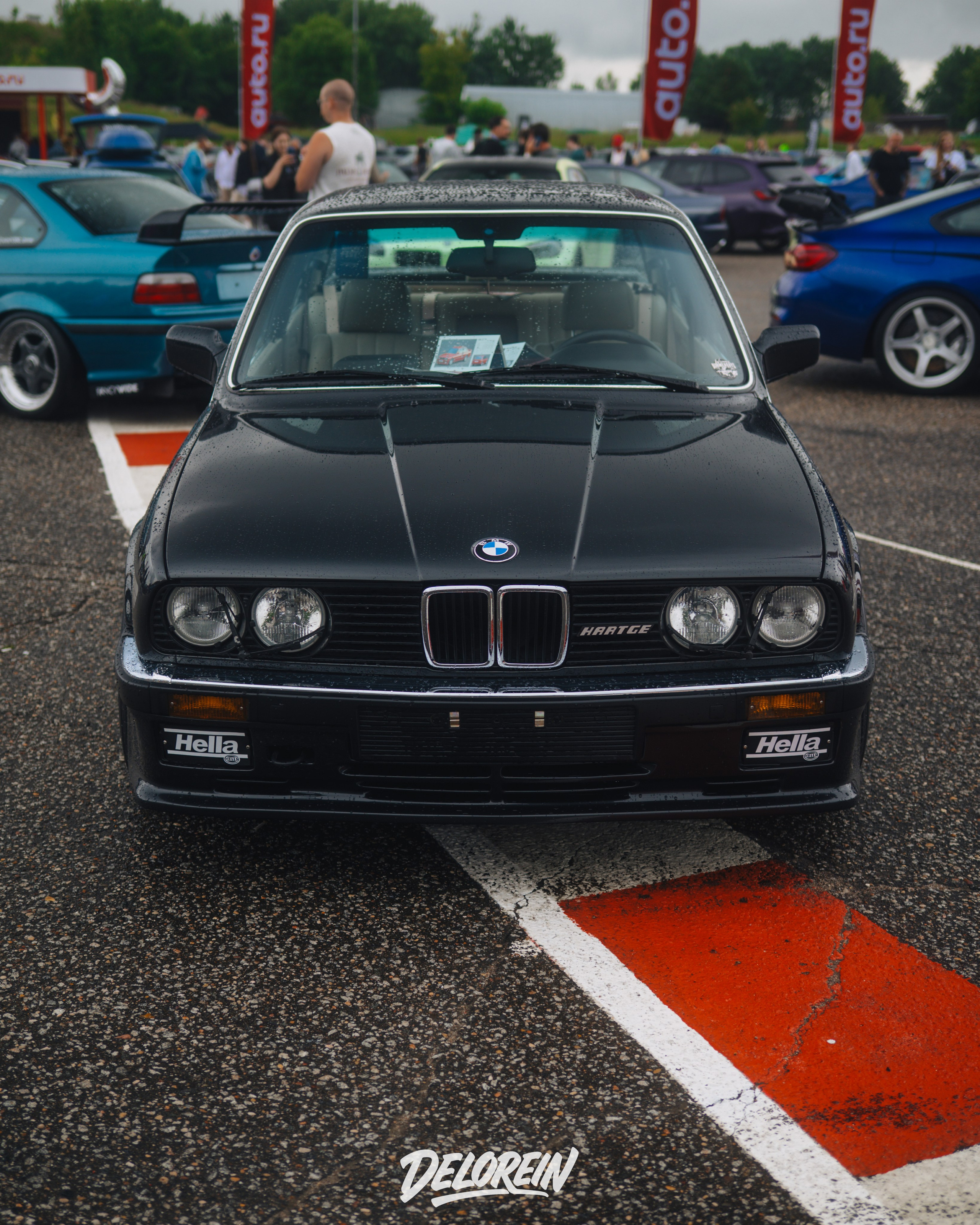 BMW E30 Hartge H35. DeLorein