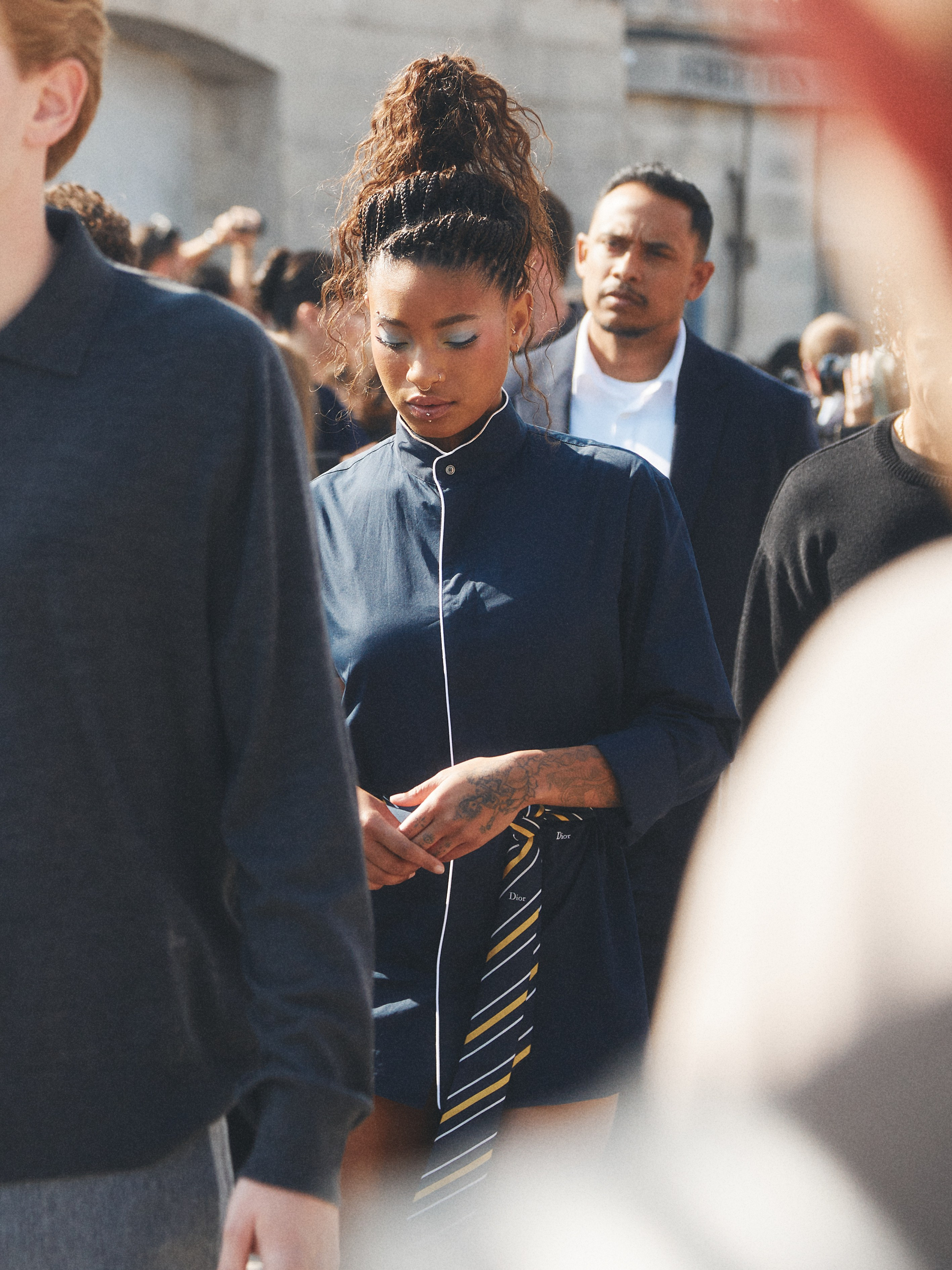 SS26 Dior Show Guests. Photographer Daria Ilkevich