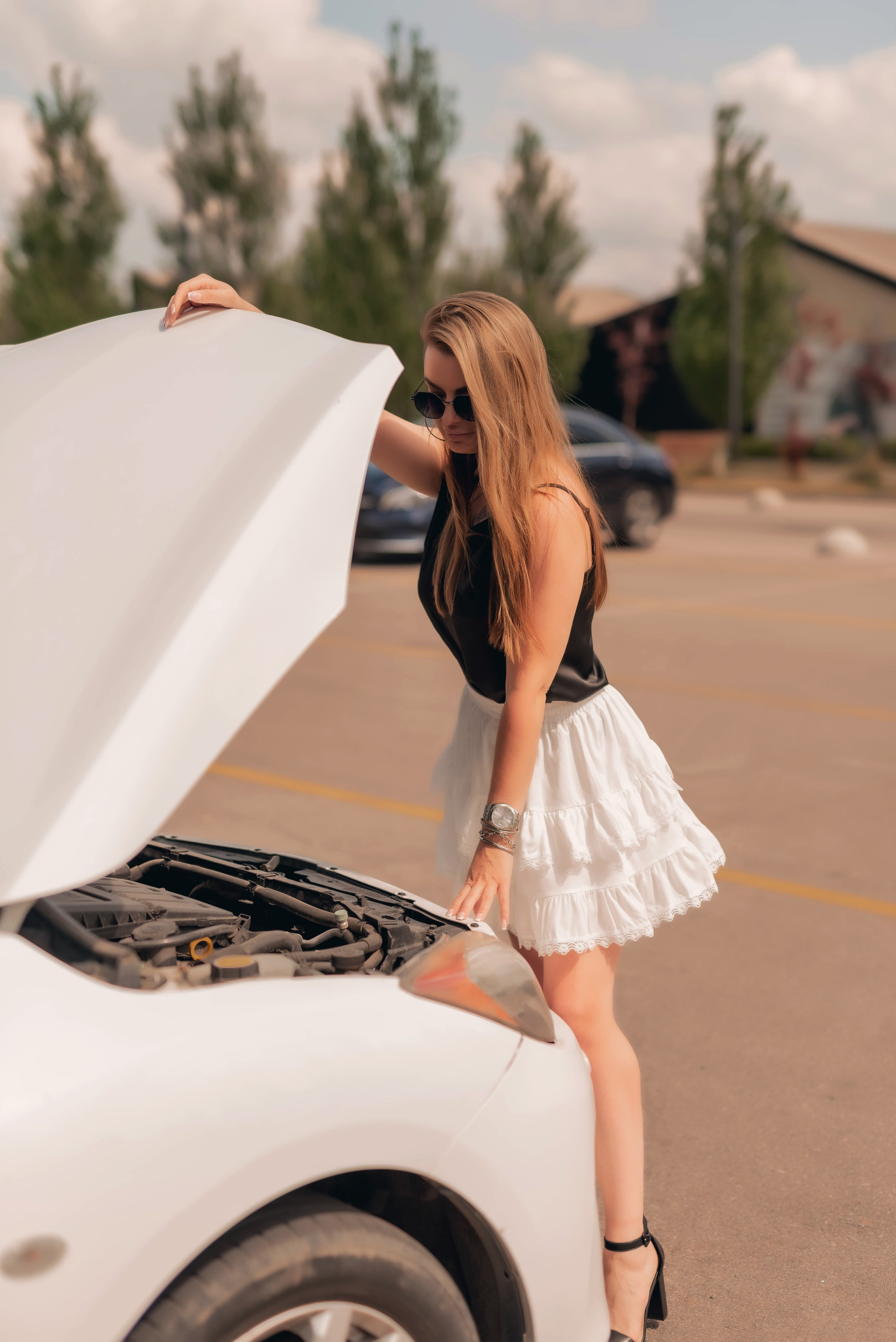 Фотосессия с машиной. Семейный, детский фотограф в Воронеже Анна Никитина