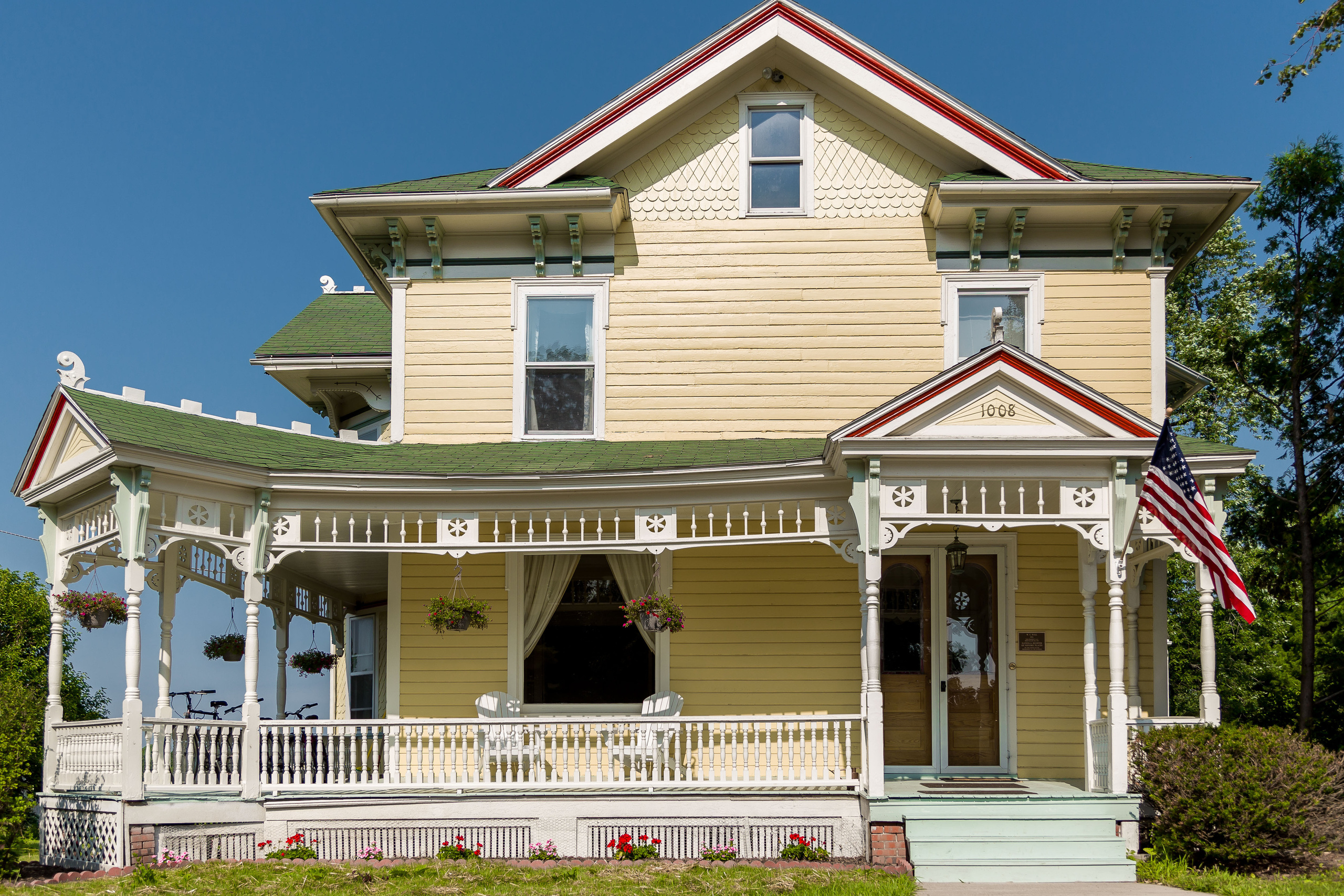 Формы и архитектоника жилого дома W.C. Ball House в городе Фэйрфилд. Проект фотографа Александра Высокина — «Фотоархитектоника»