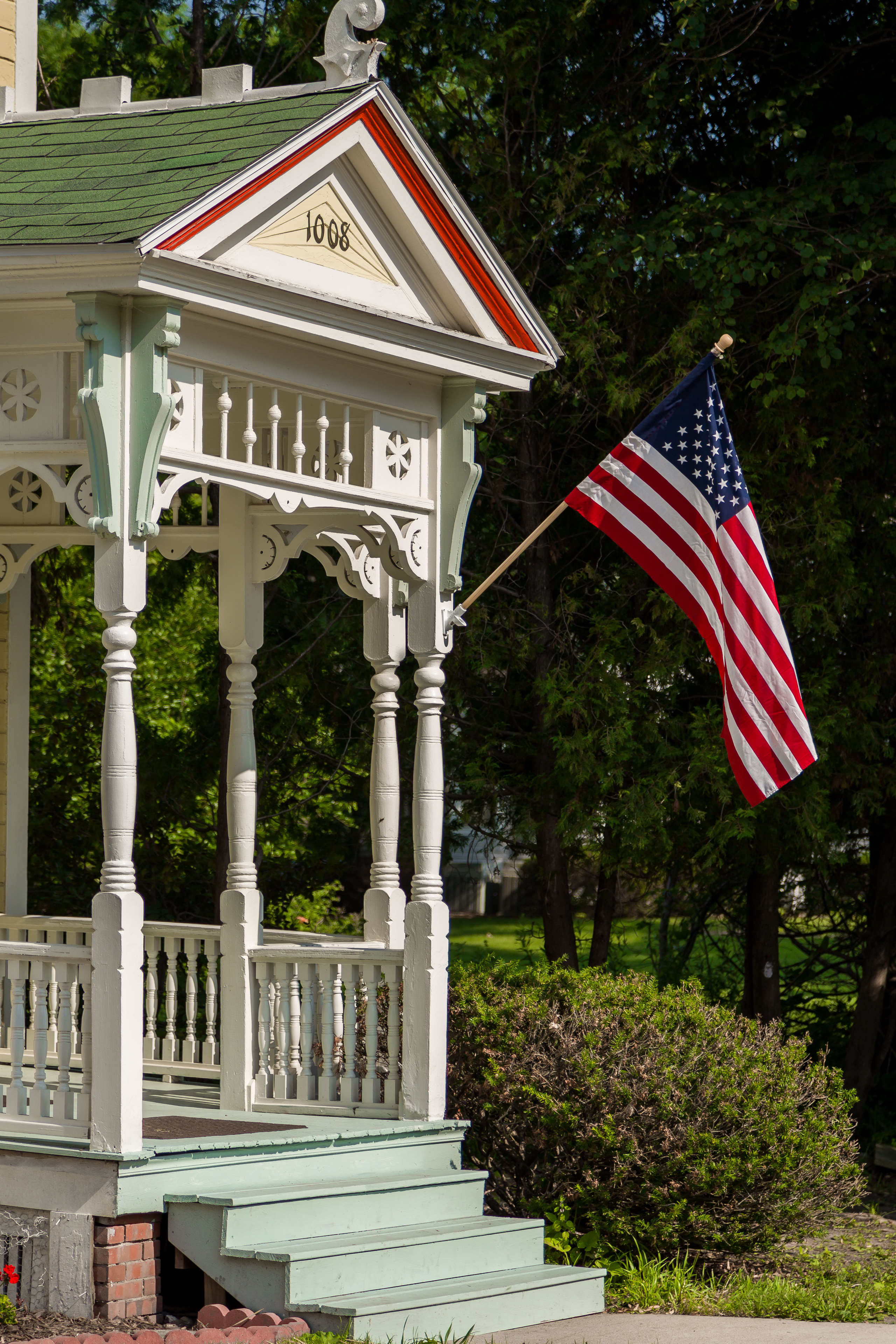 Формы и архитектоника жилого дома W.C. Ball House в городе Фэйрфилд. Проект фотографа Александра Высокина — «Фотоархитектоника»